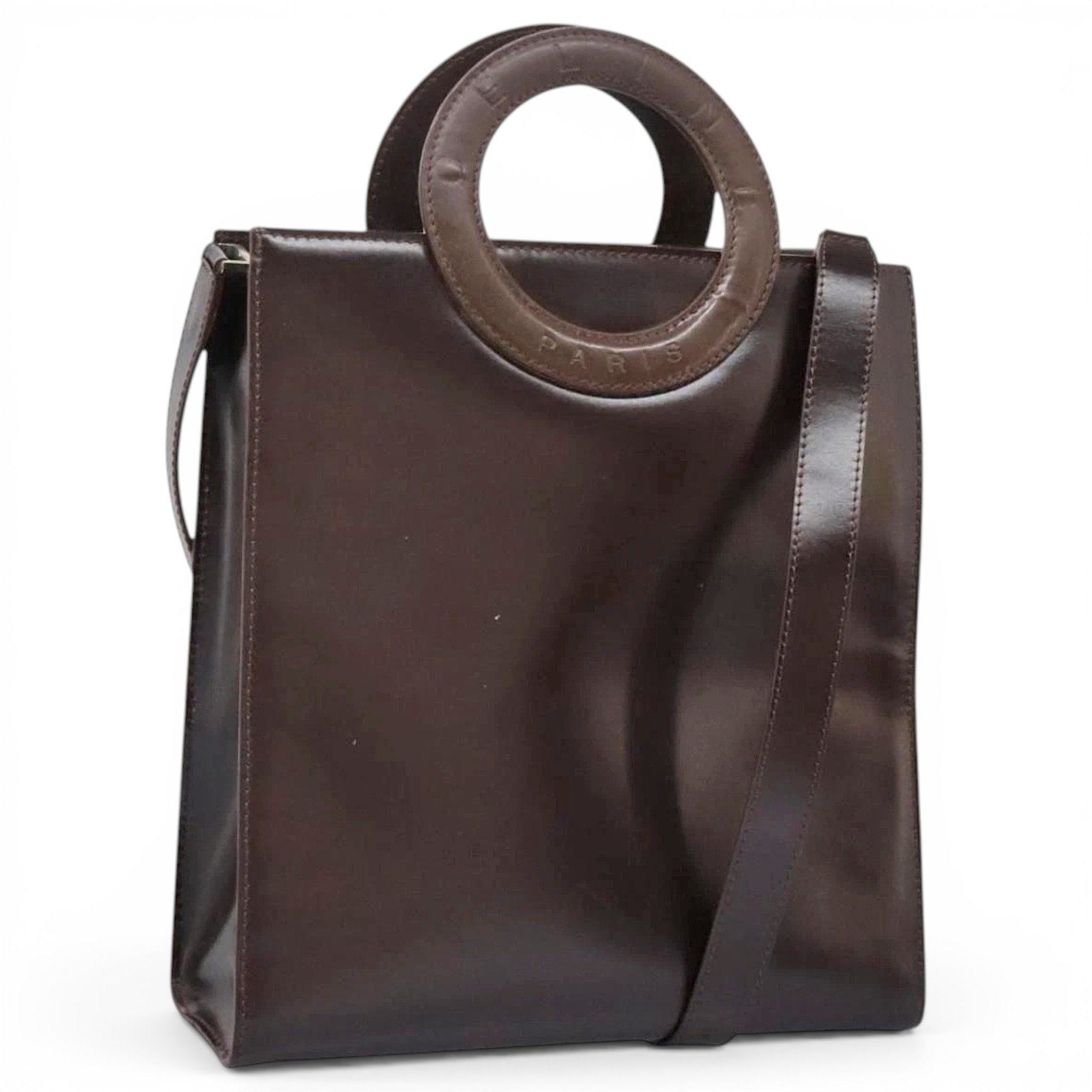Leather handbag