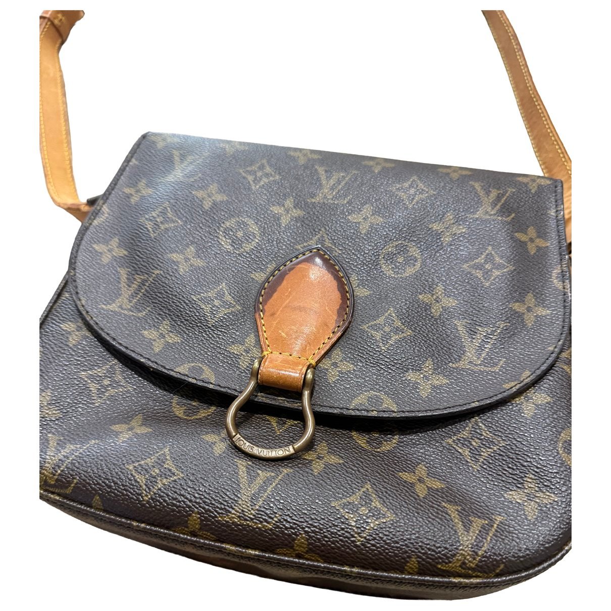 Louis Vuitton Saint Cloud vintage leather handbag