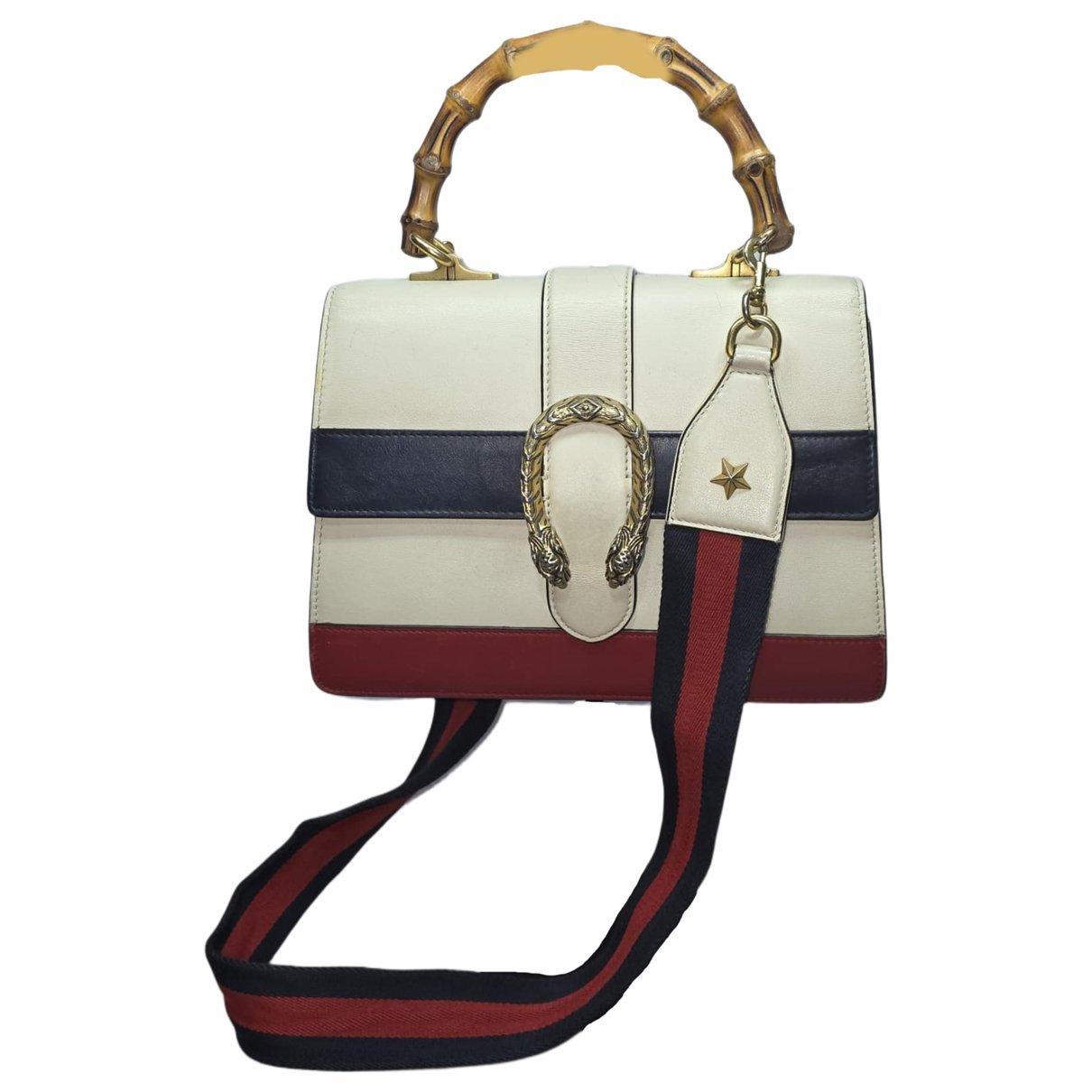 Dionysus Bamboo leather handbag