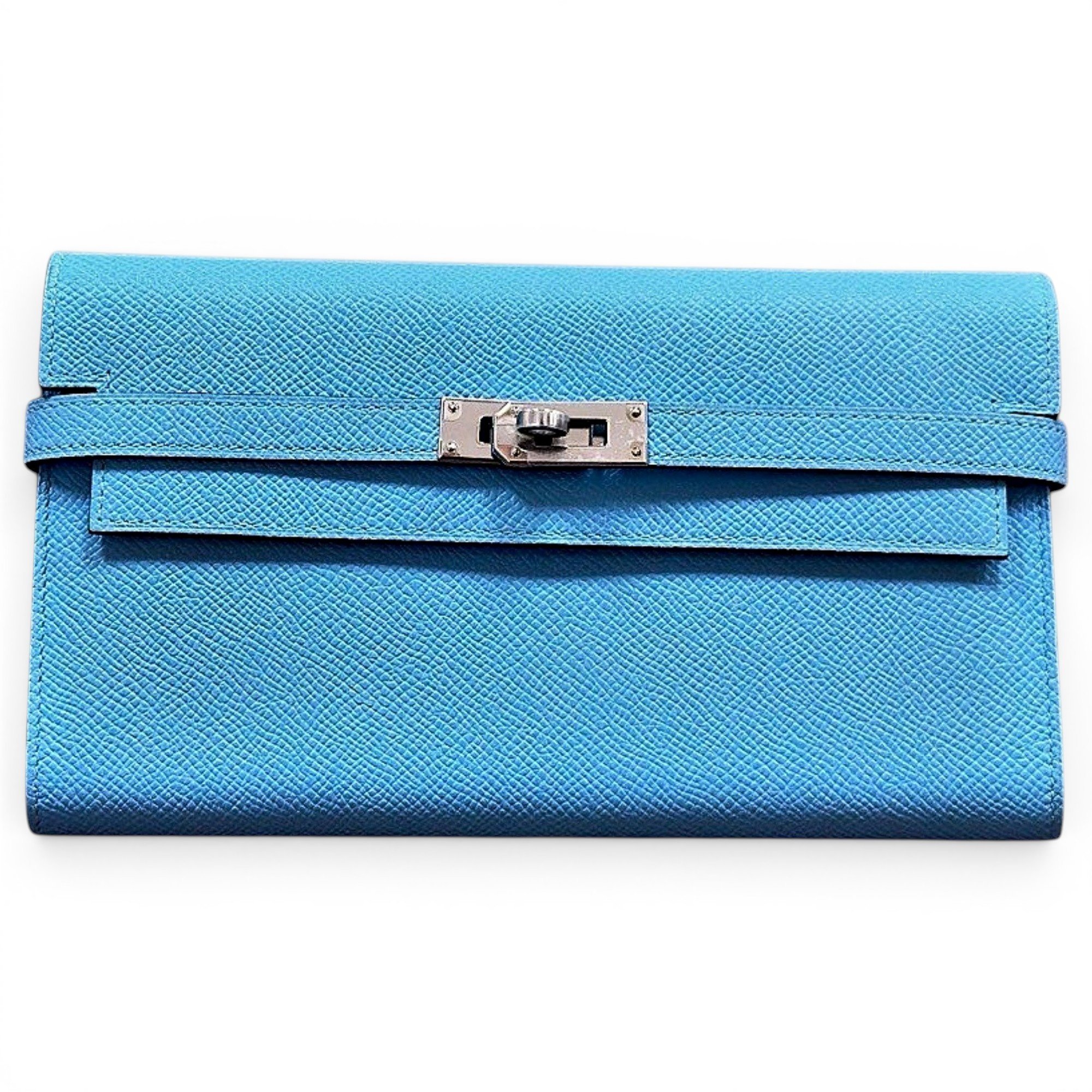 Kelly to go leather clutch bag