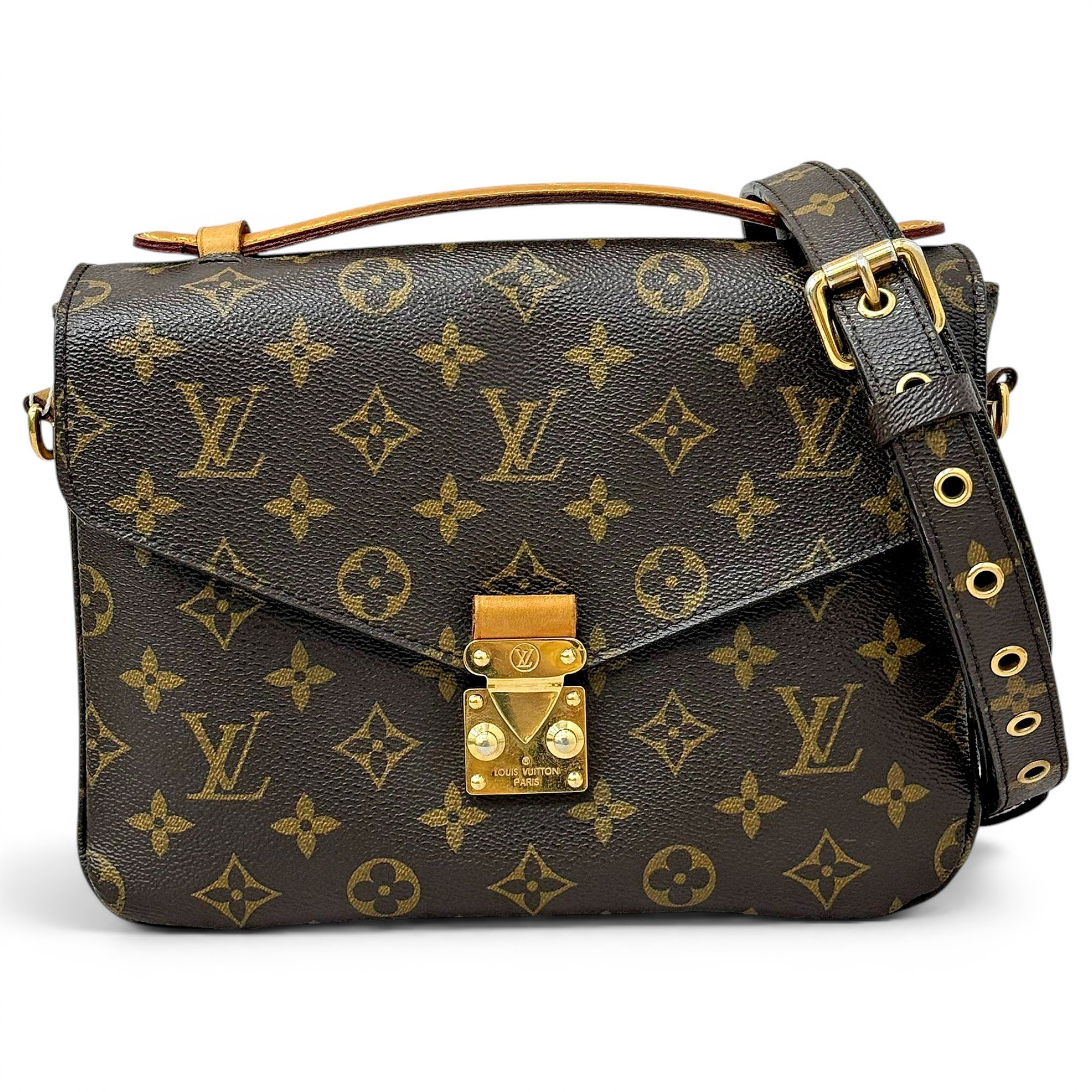 Metis leather handbag