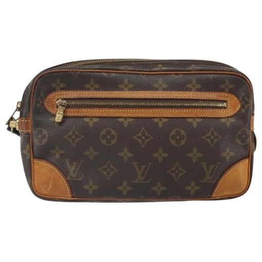 Marly Dragonne leather clutch bag