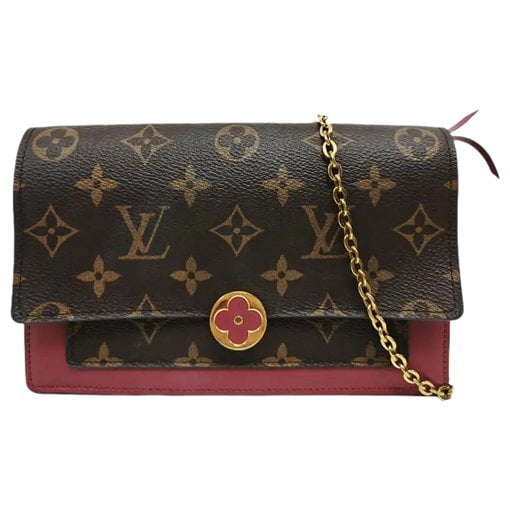 Chaîne Flore leather handbag