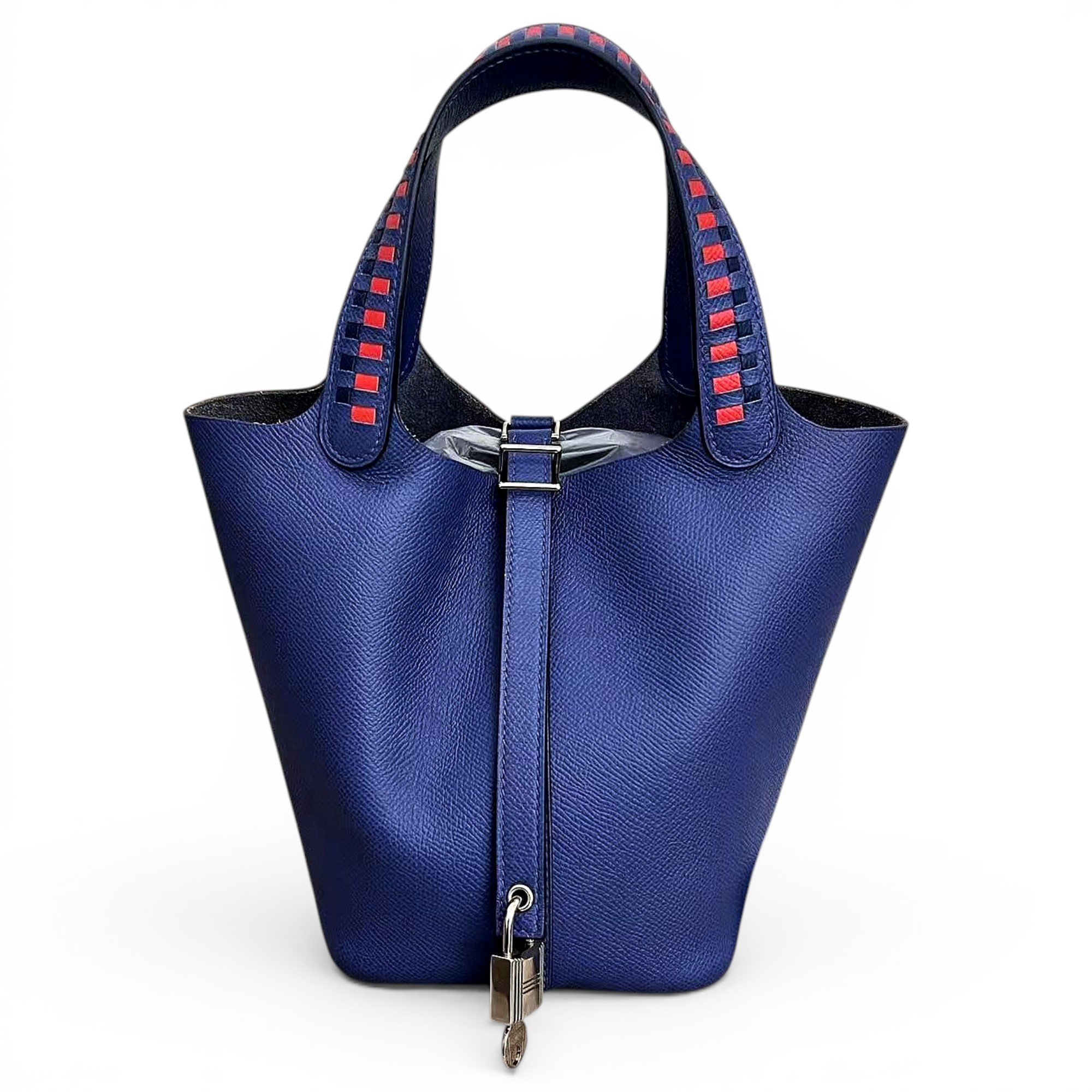 Picotin leather handbag