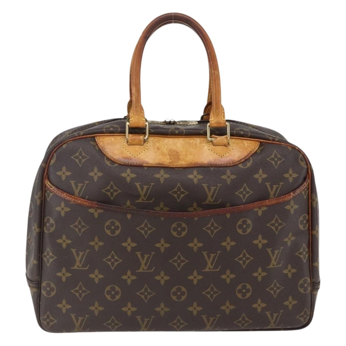 Deauville leather handbag
