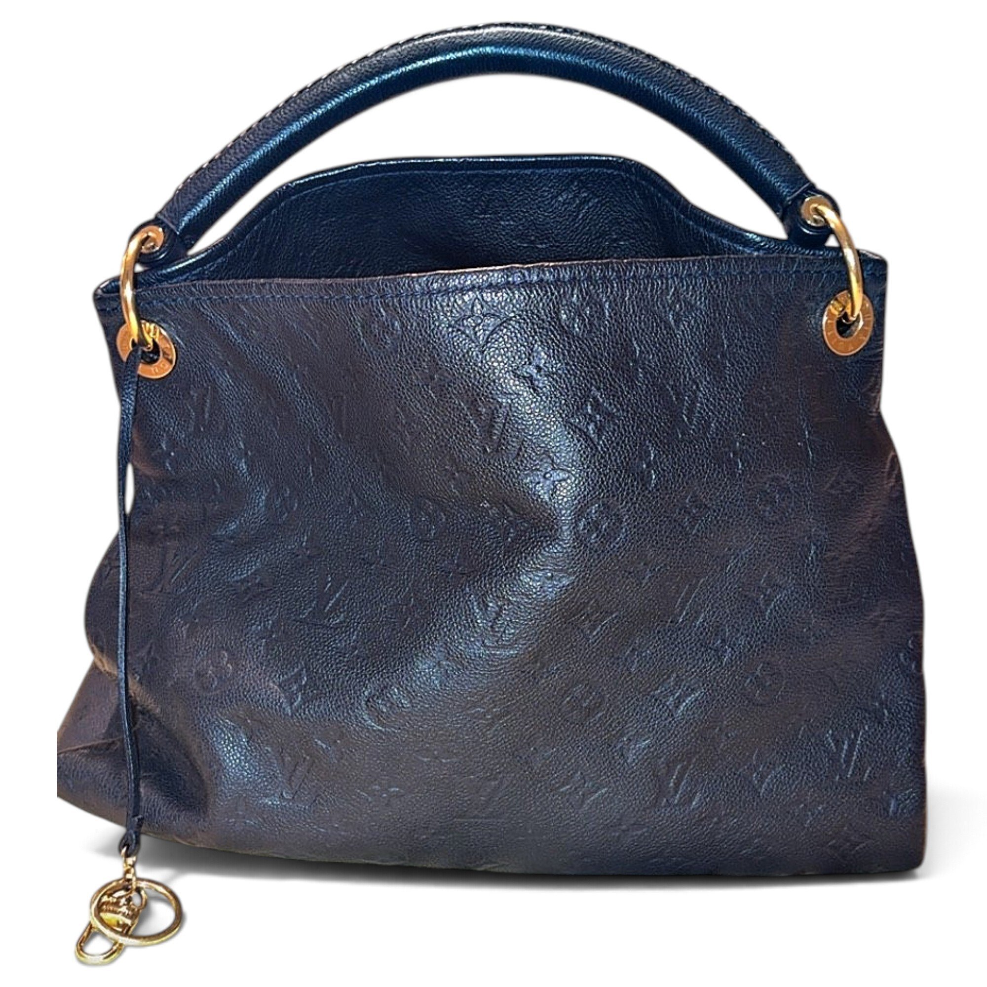 Lumineuse leather handbag