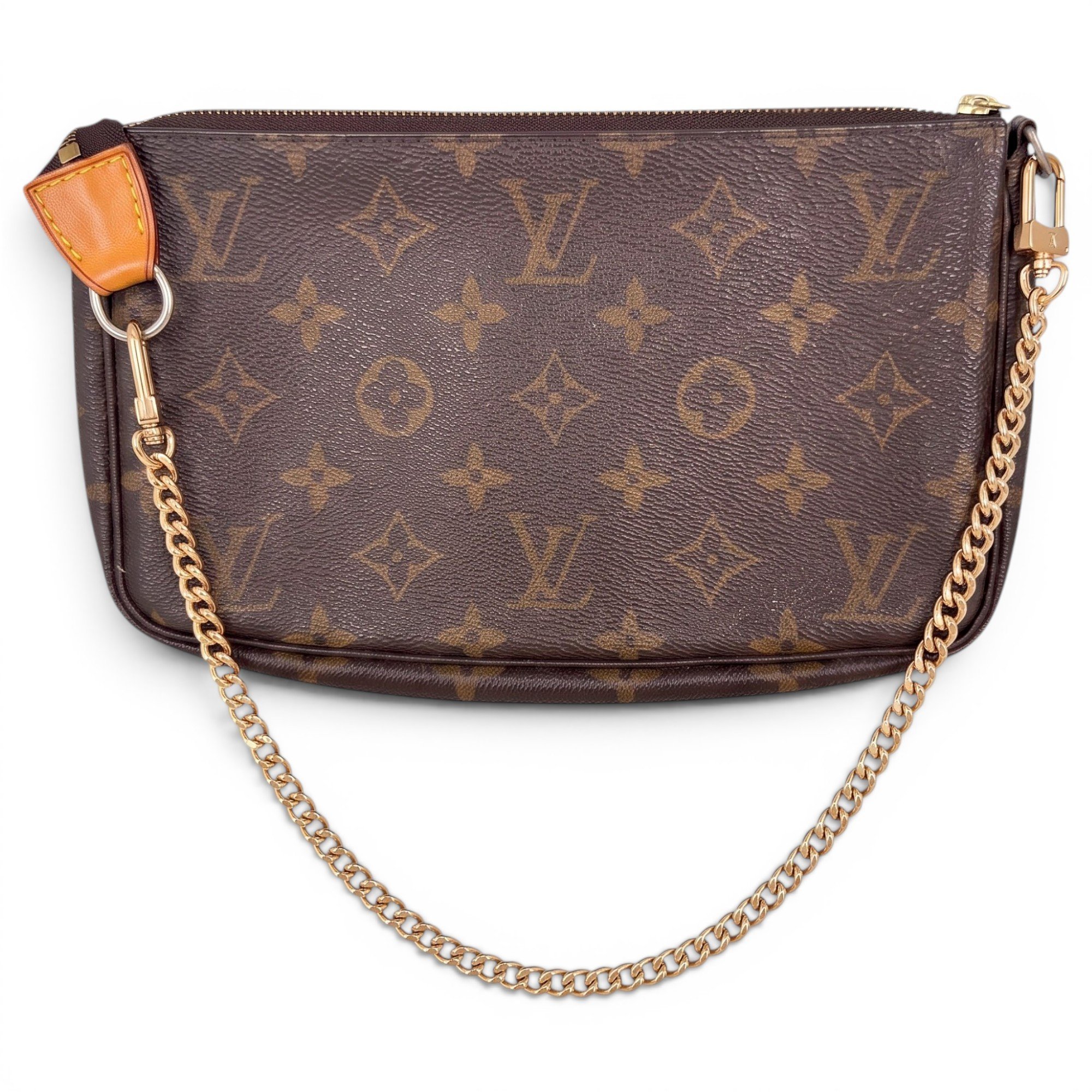 Pochette Accessoire leather handbag