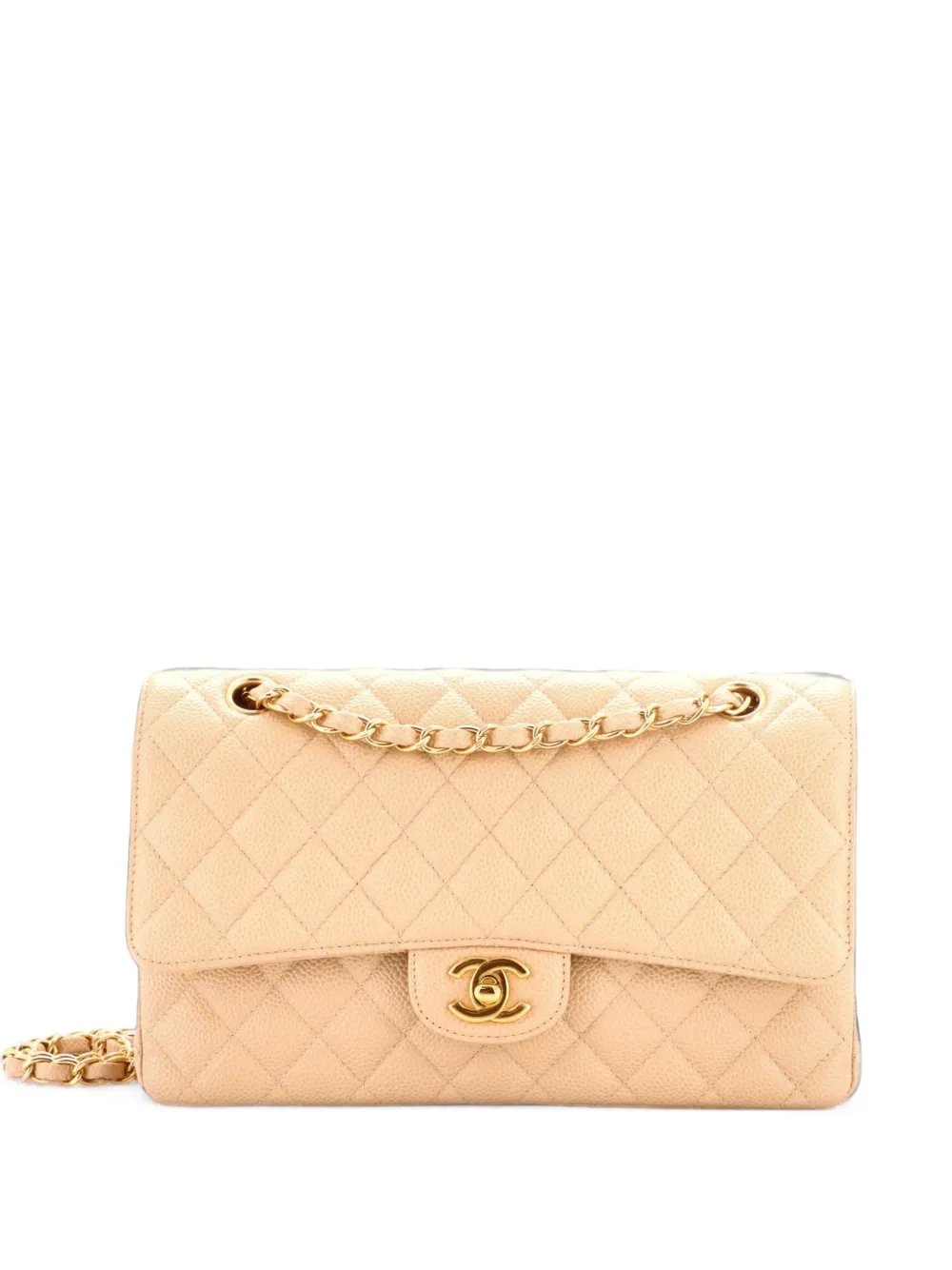 Classic Double Flap Bag Quilted Caviar Medium shoulder bag