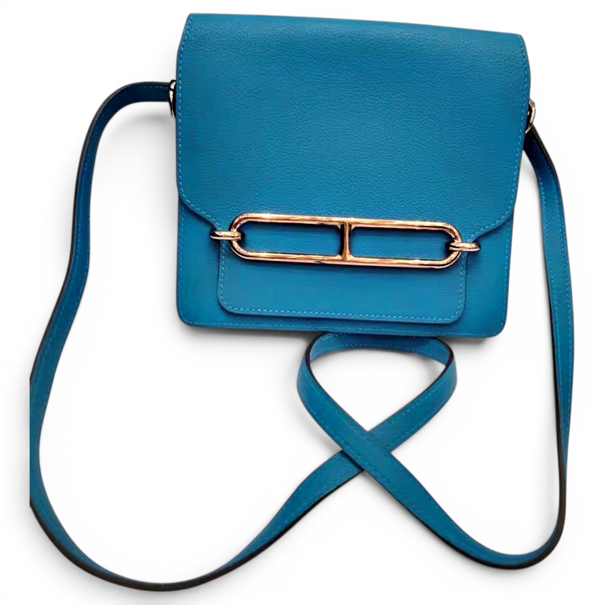 Roulis leather crossbody bag