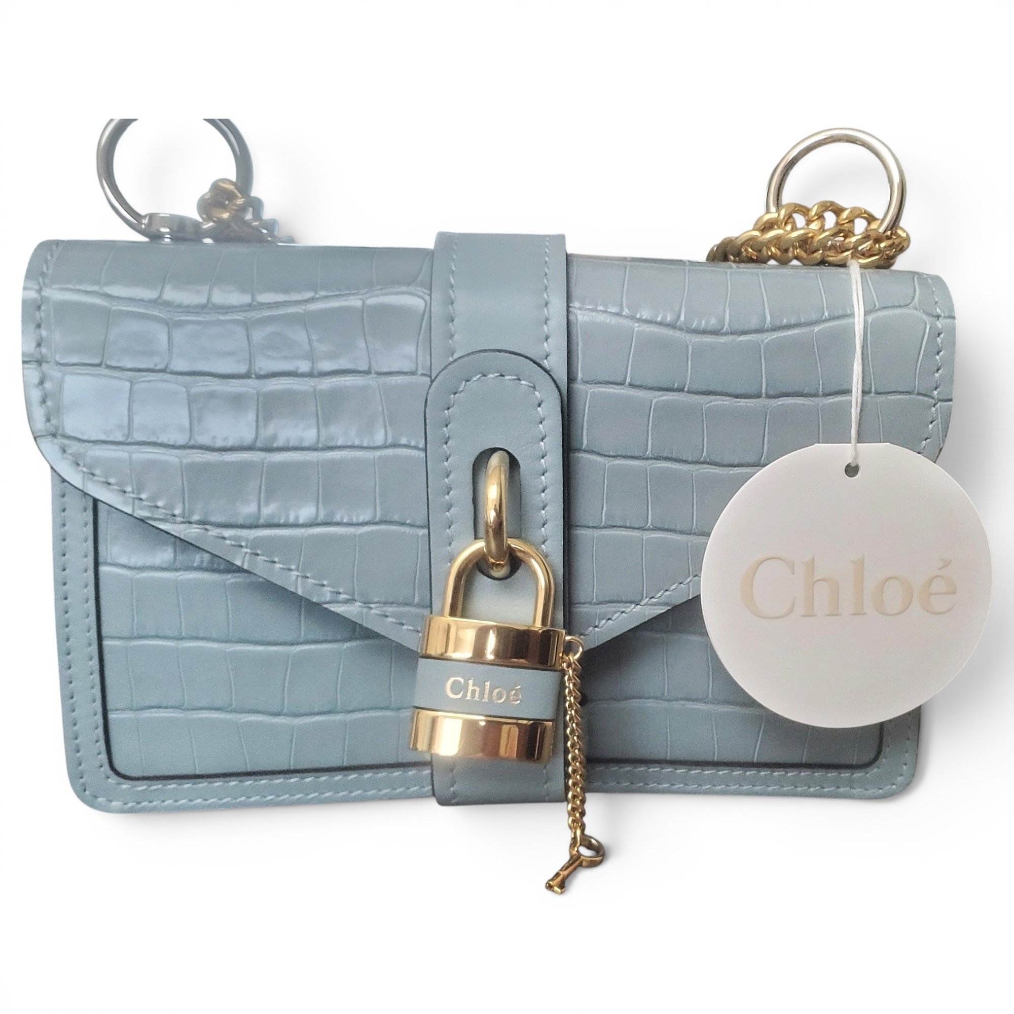 Aby leather handbag