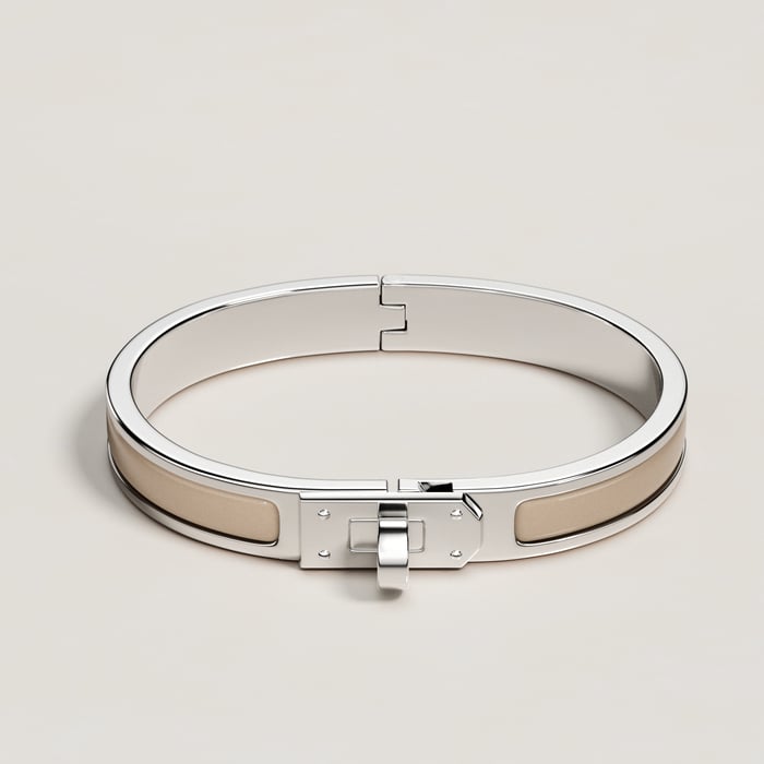 Marron Glacé Mini Clic Kelly Bracelet