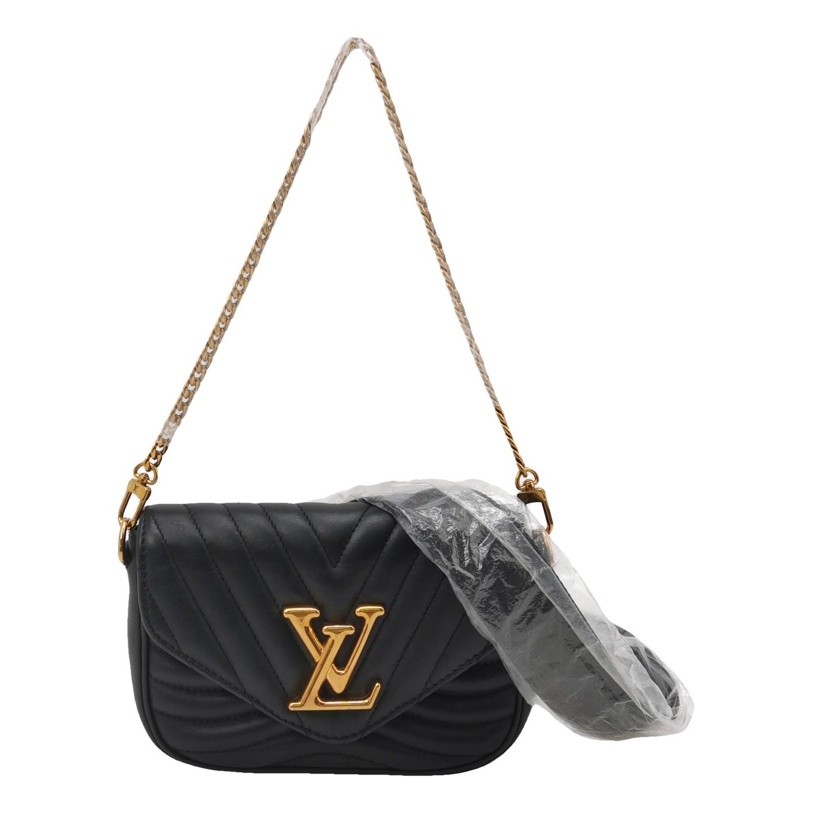 New Wave leather handbag