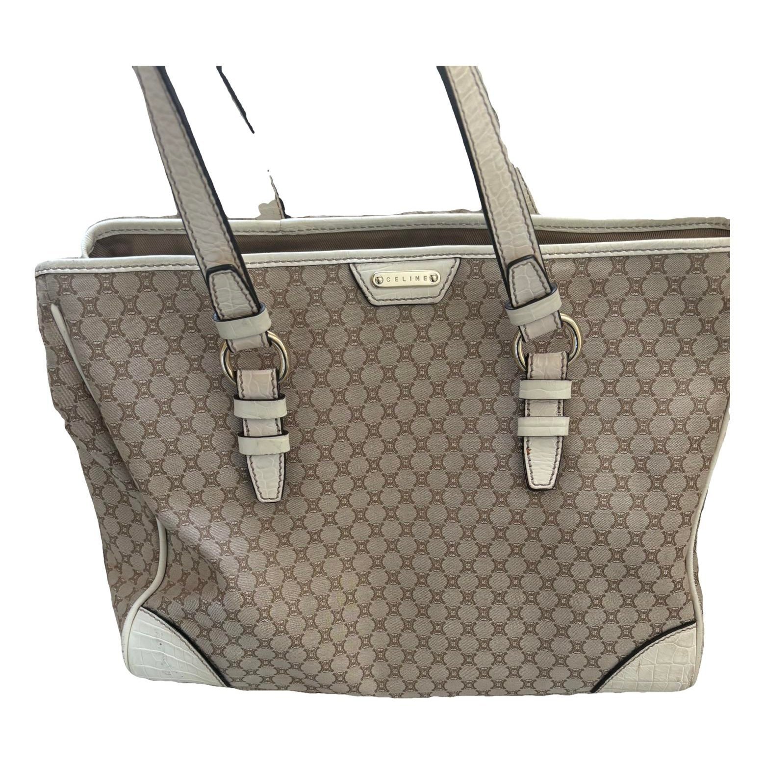 Leather tote