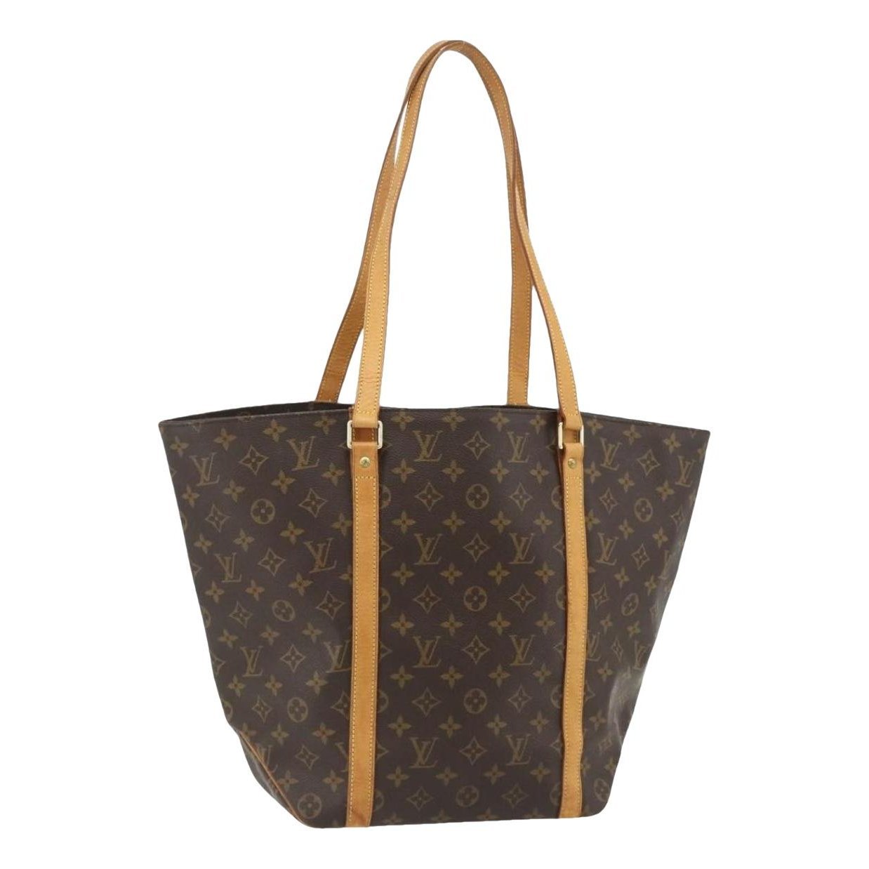 Shopping leather tote