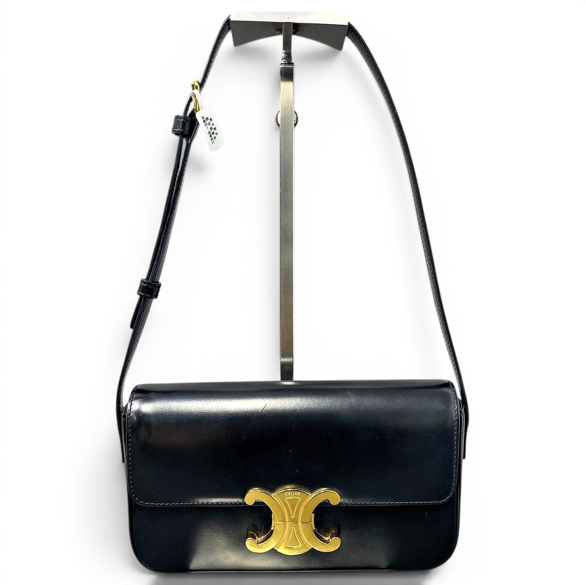 Triomphe Long leather handbag