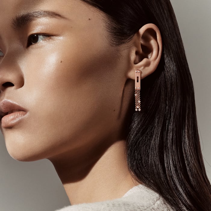 Sans Coloris Kelly Gavroche Earrings, Small Model