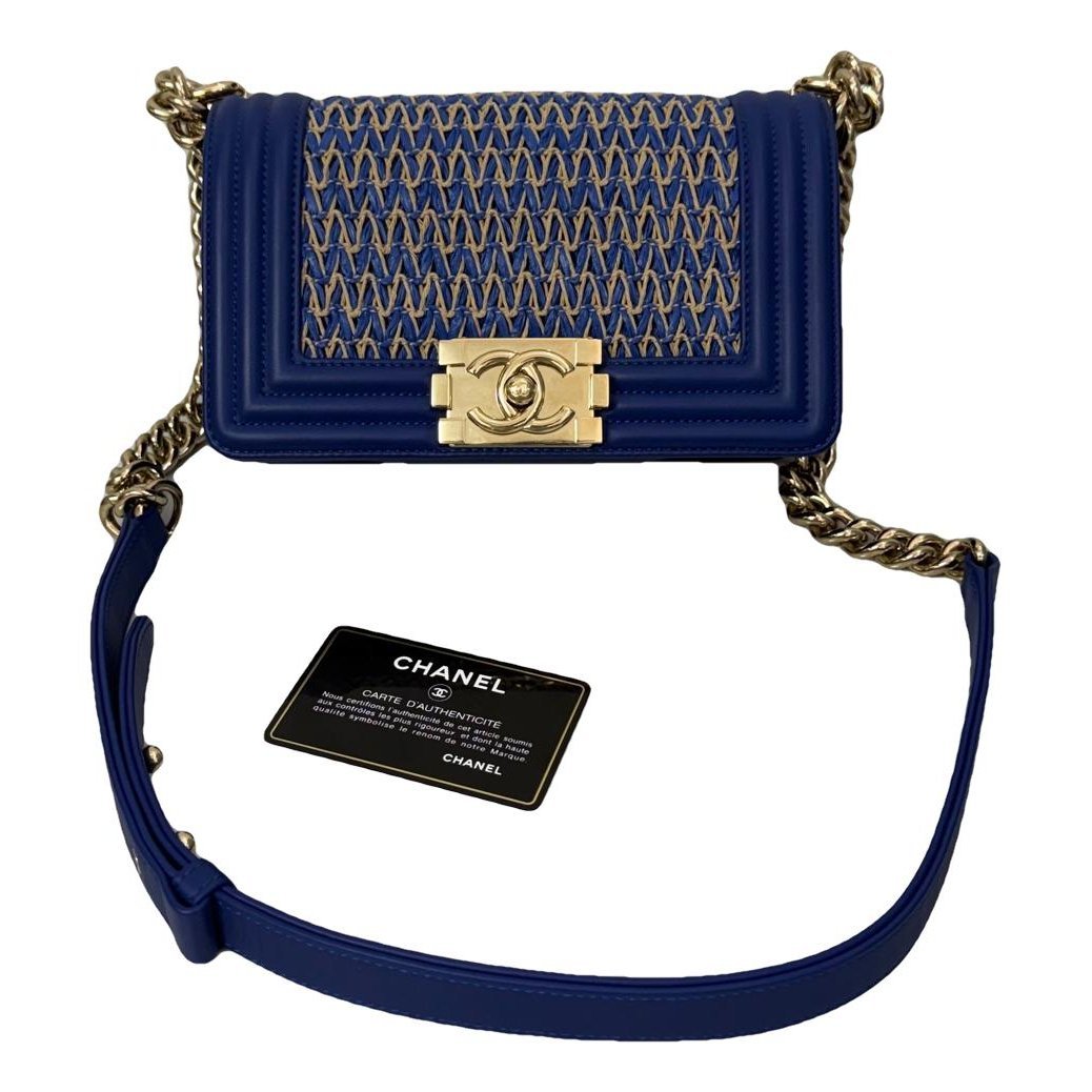 Boy leather crossbody bag