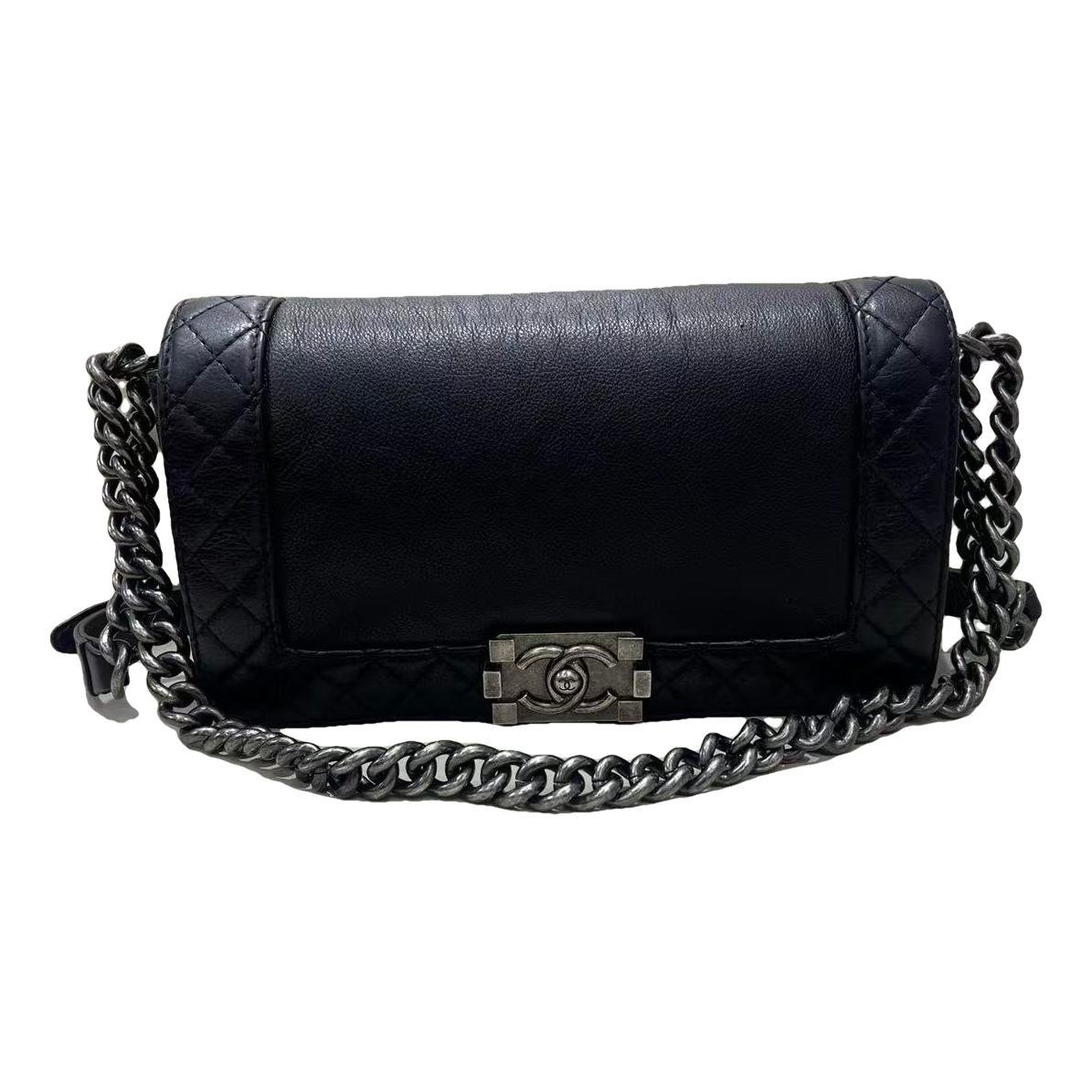 Boy leather handbag