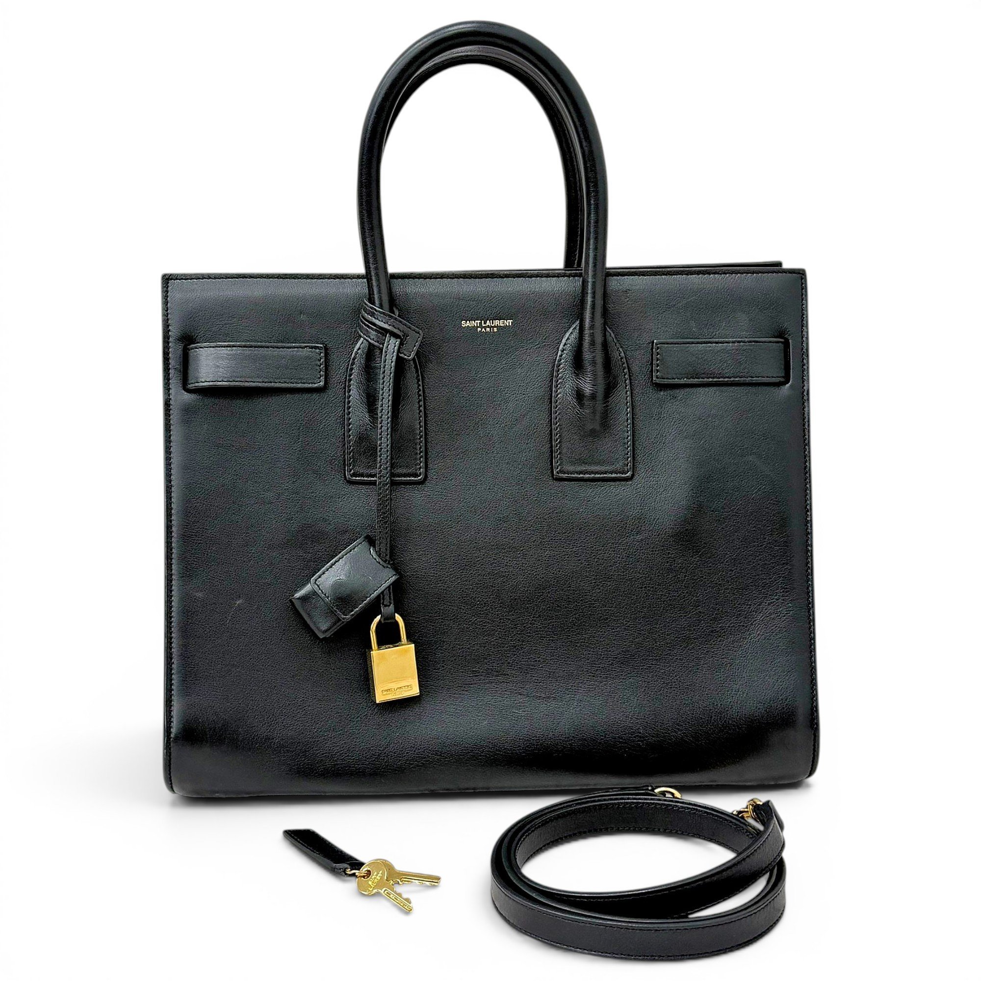 Sac de Jour leather handbag