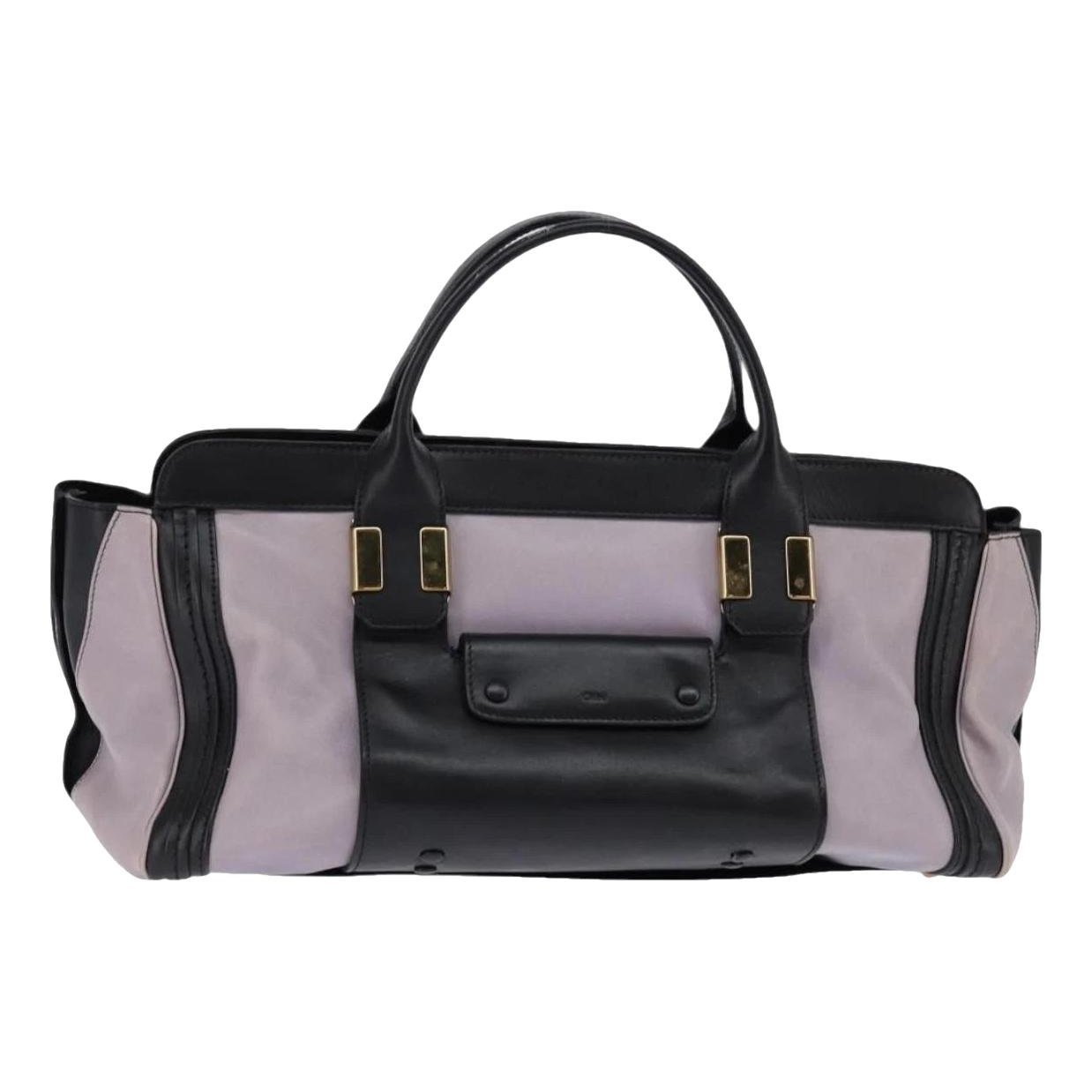 Leather handbag