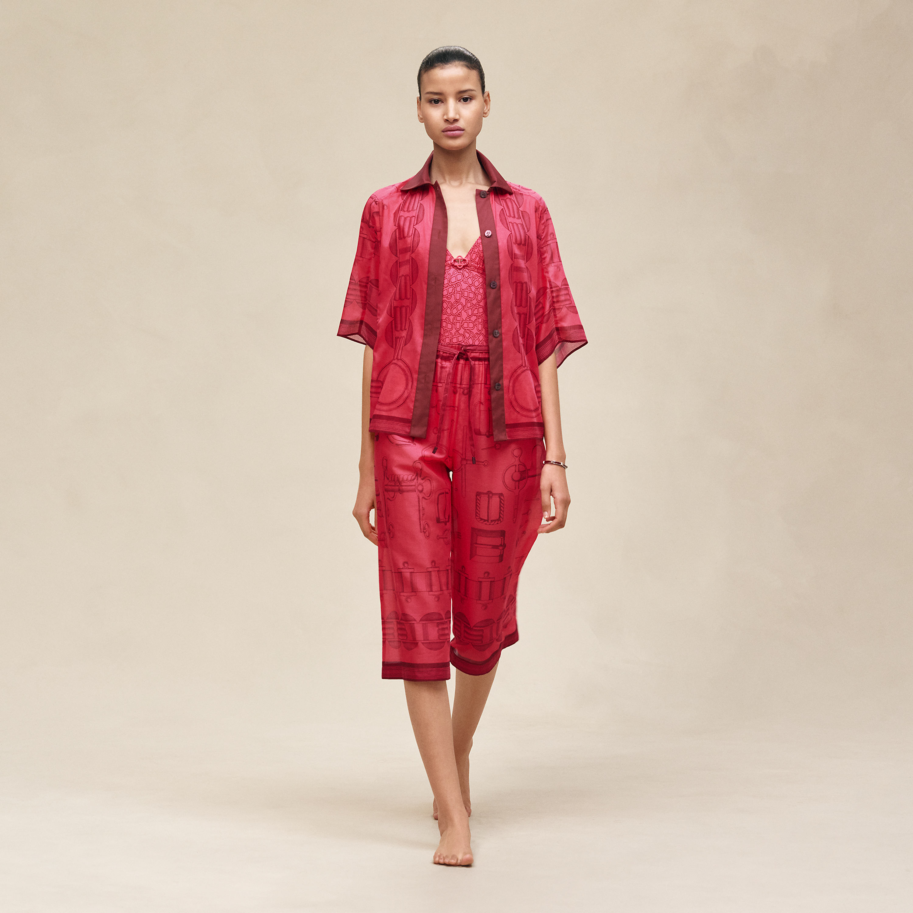 "Cahier du Colporteur" beach shirt