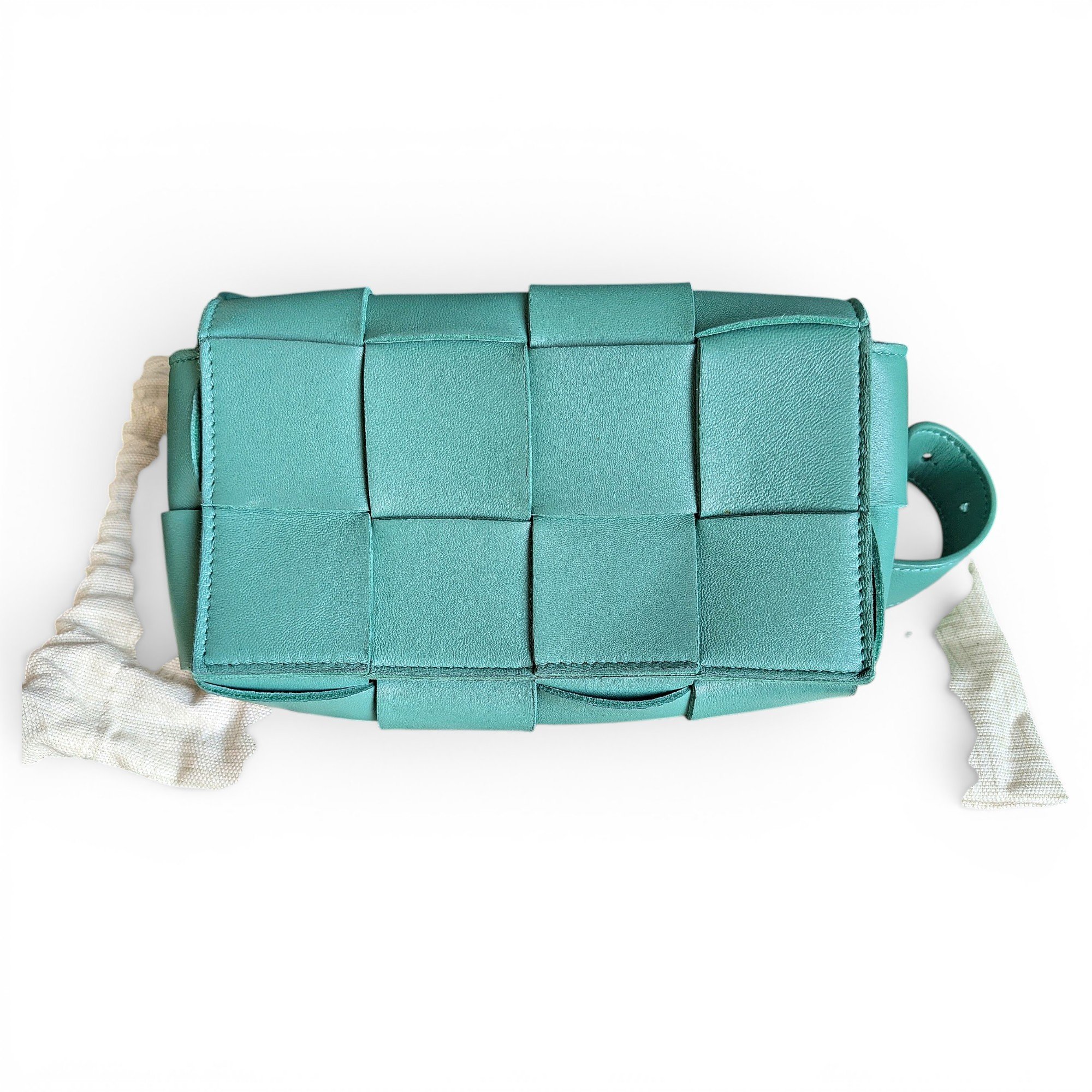Cassette Padded leather crossbody bag