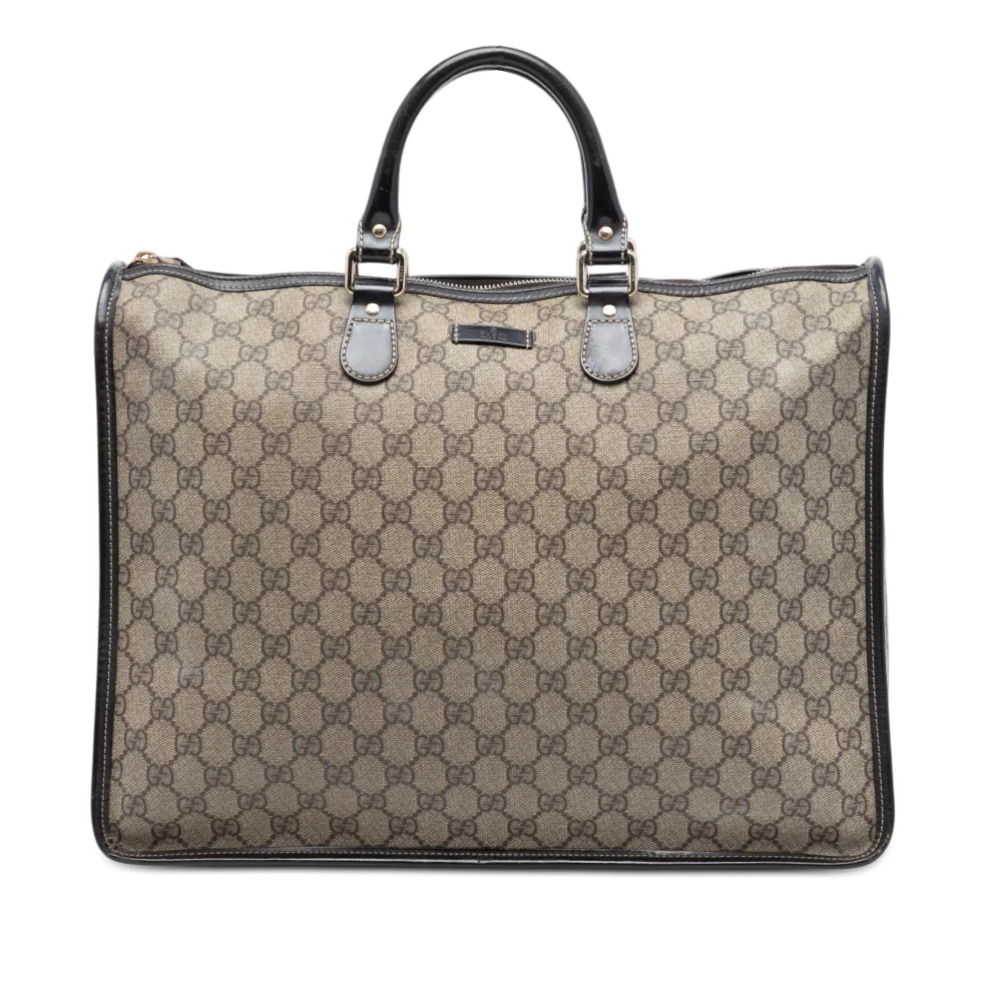 Leather satchel