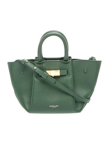 Leather Top Handle Bag