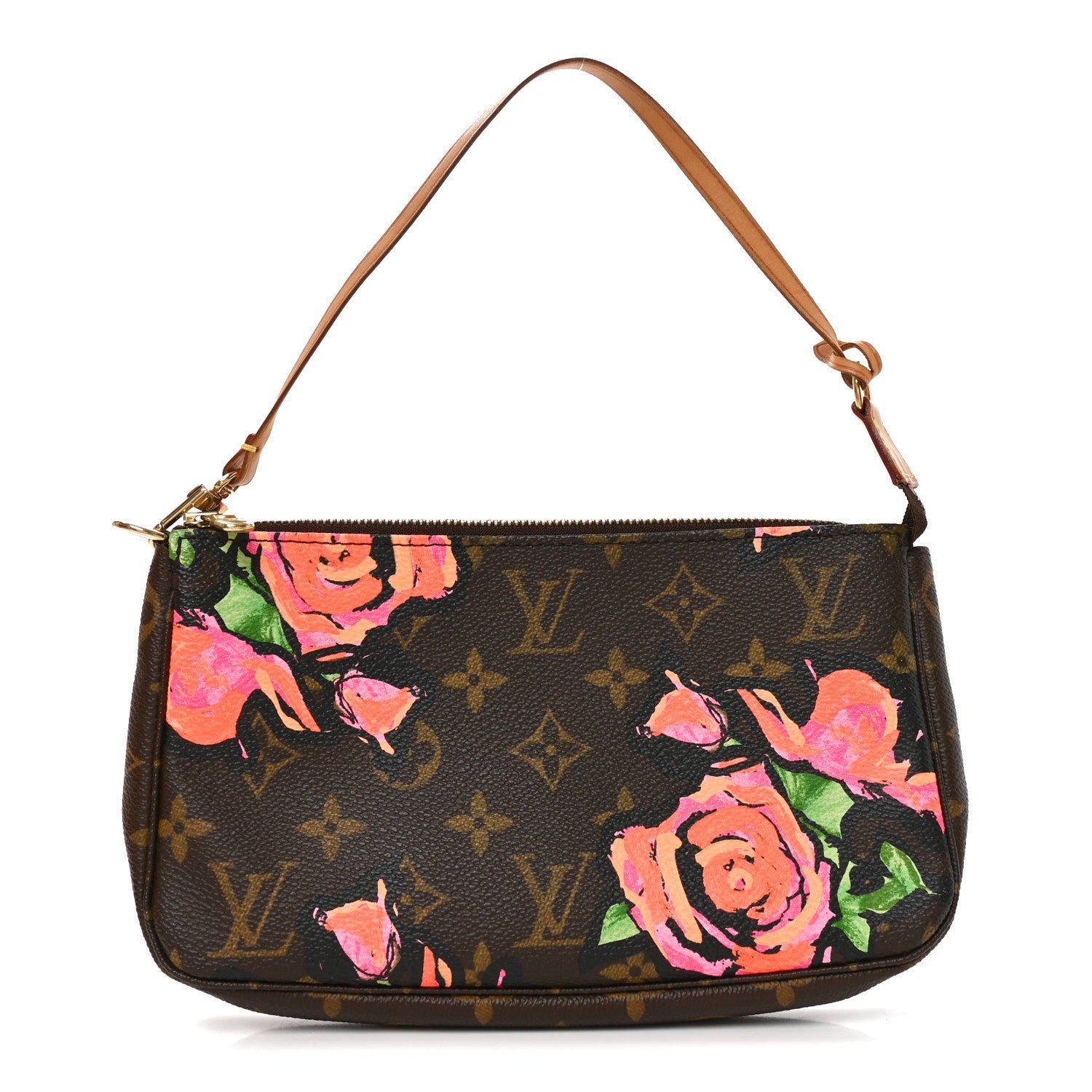 Louis Vuitton Monogram Roses Pochette Accessories