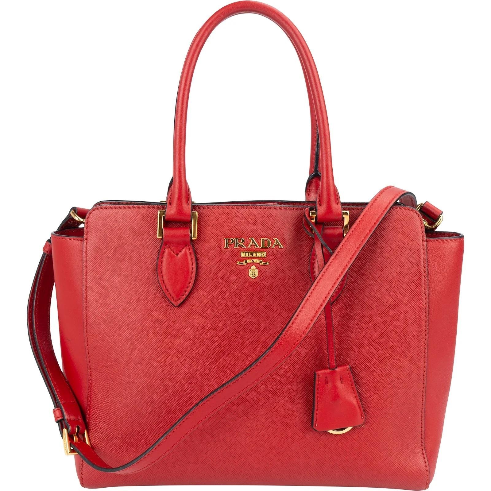 Galleria leather handbag