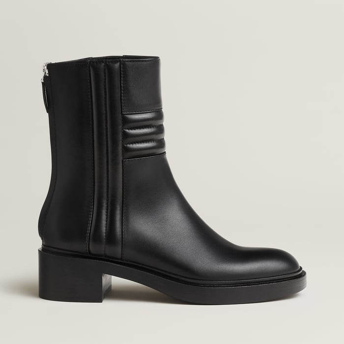 Noir Harper Ankle Boot