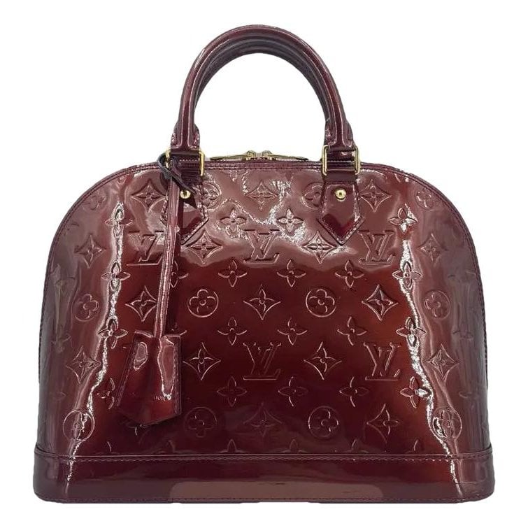 Alma patent leather handbag
