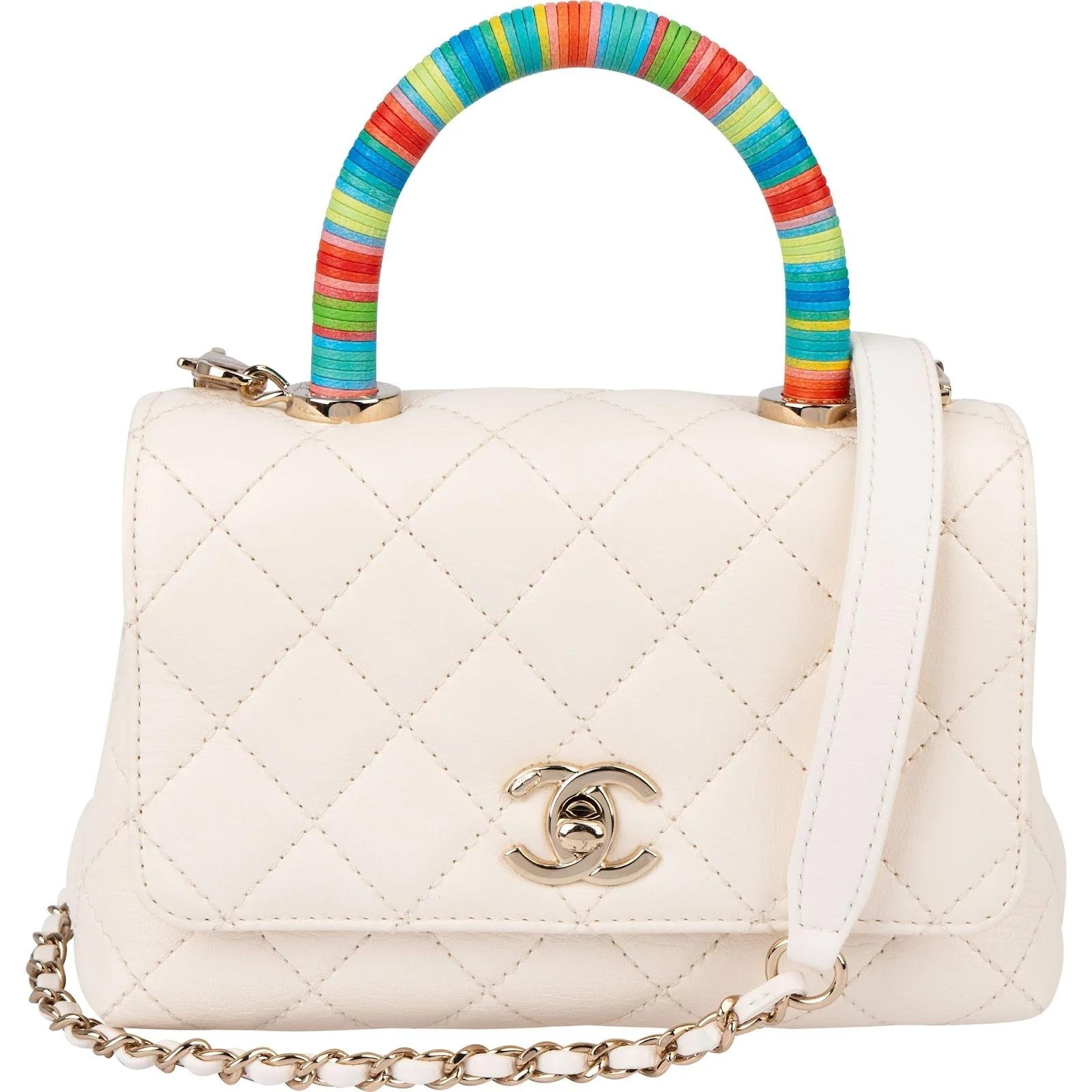 Coco Handle leather handbag