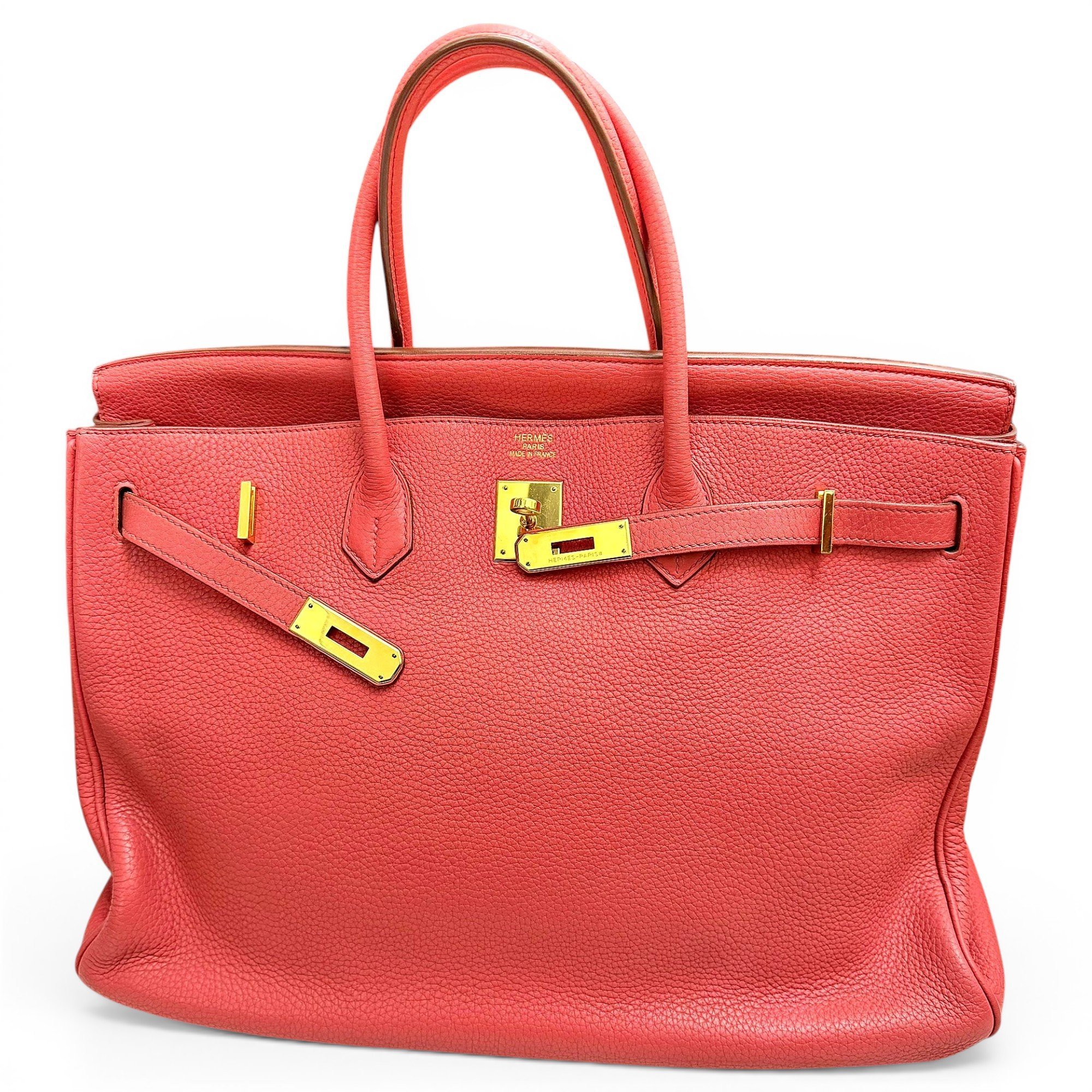 Birkin 40 leather handbag