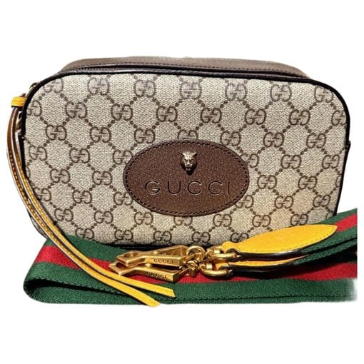 Ophidia GG Supreme leather crossbody bag