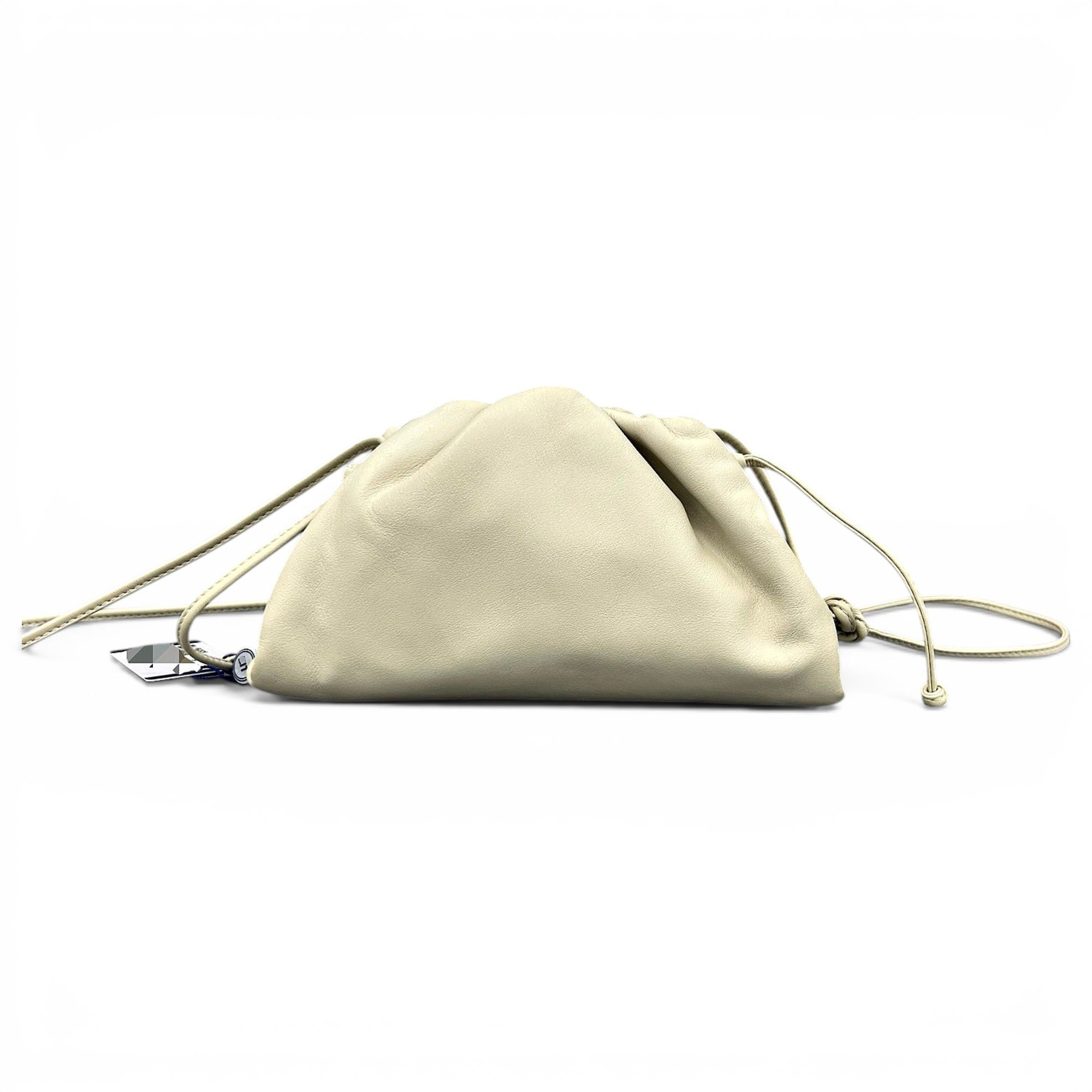 Pouch leather handbag