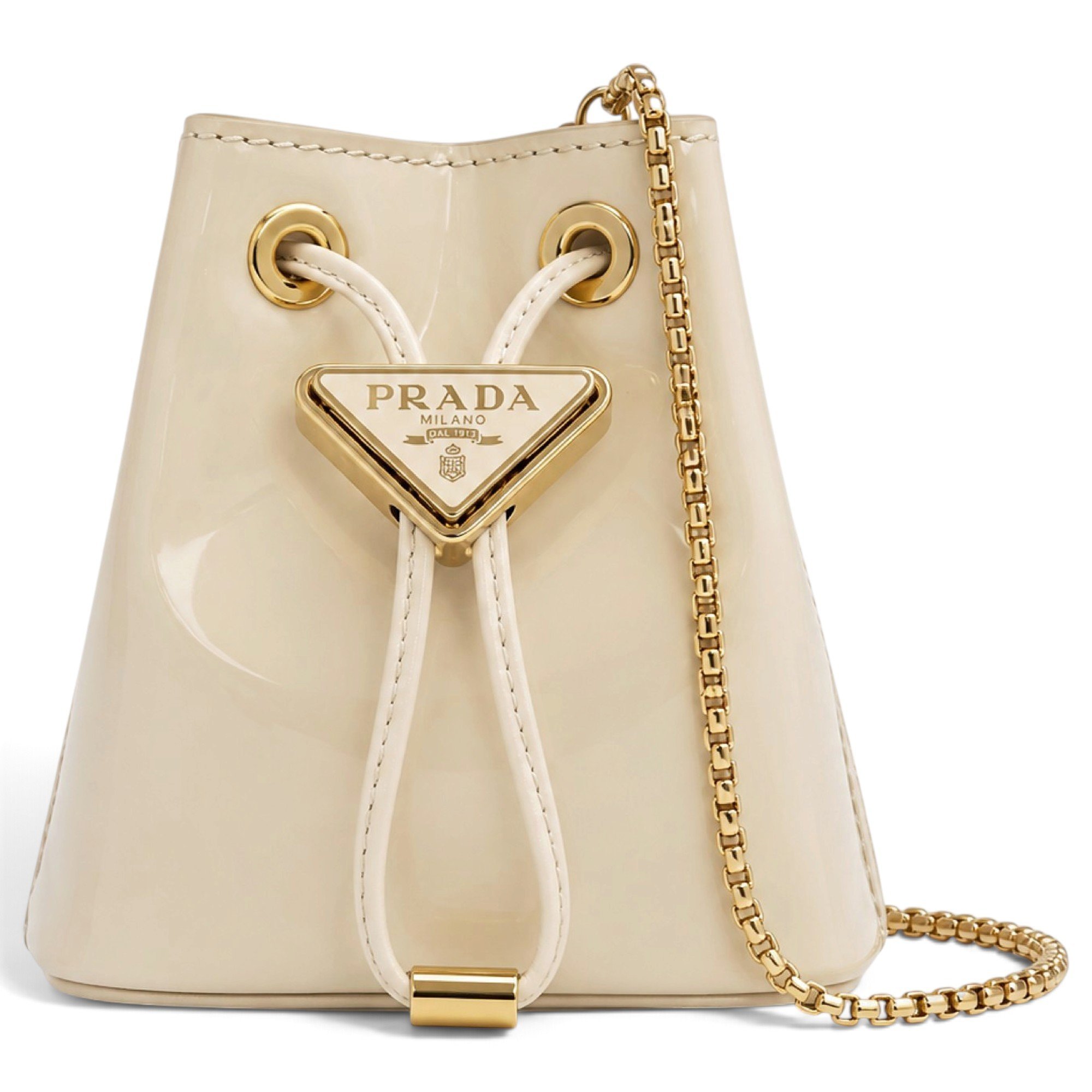 Patent leather mini bag