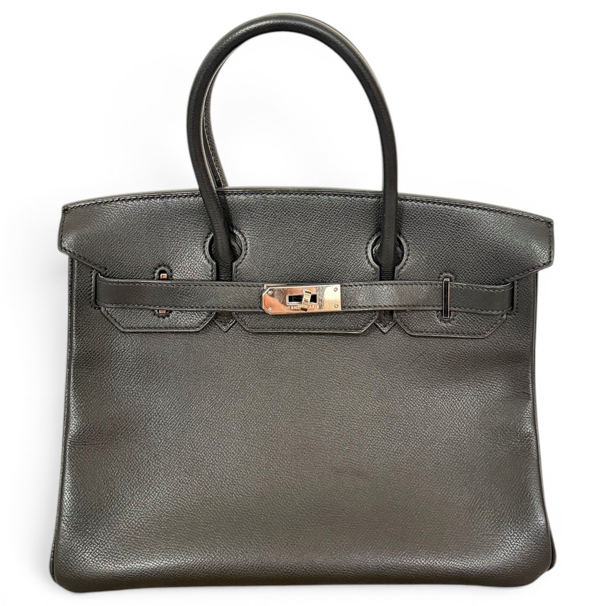 Birkin 30 leather handbag