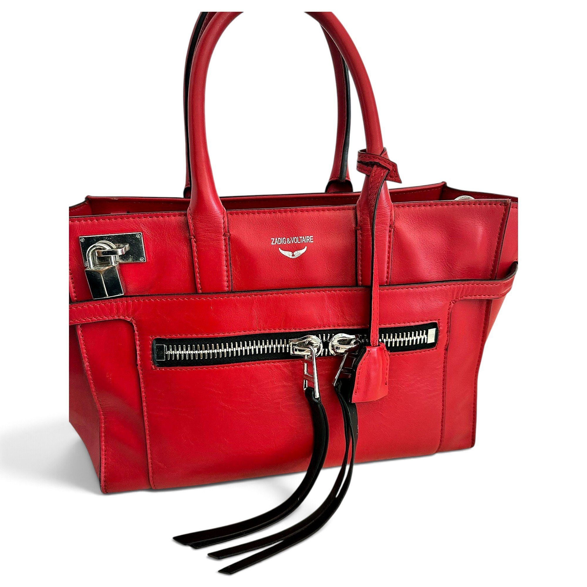 Candide leather tote