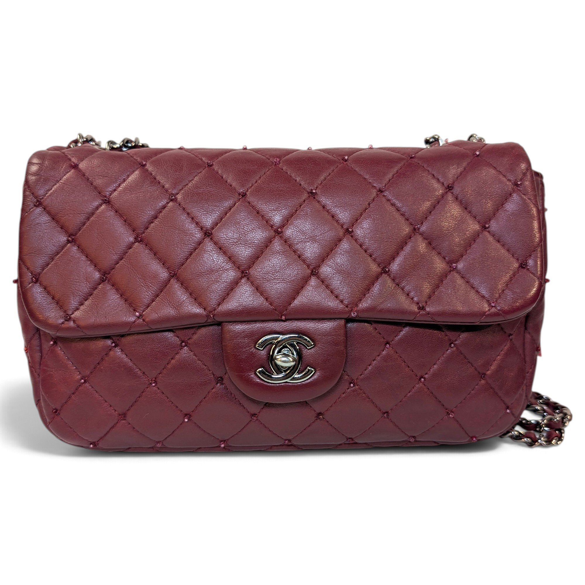 Leather crossbody bag