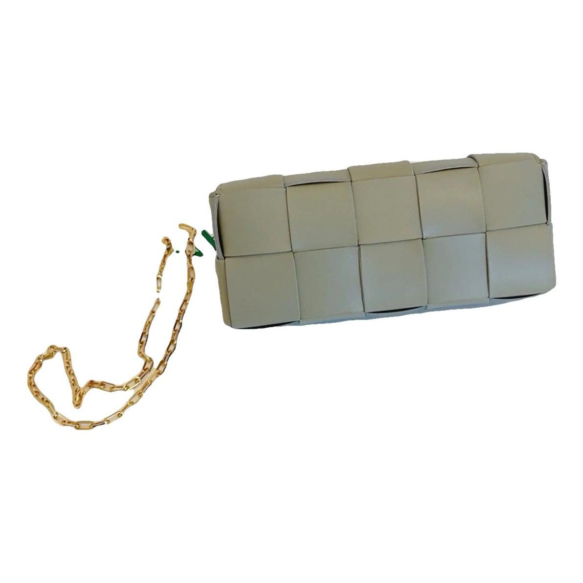 Cassette leather handbag