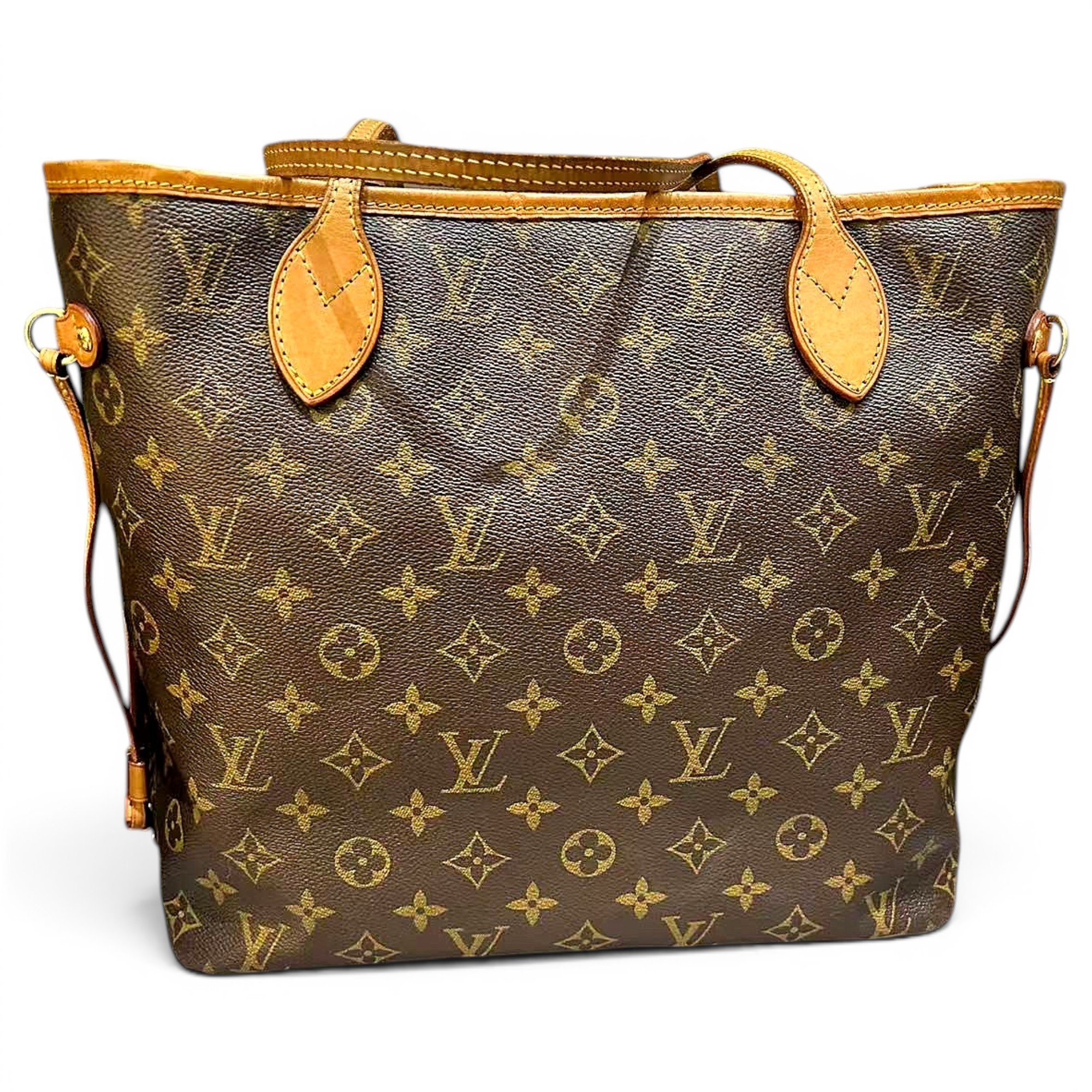Neverfull leather tote