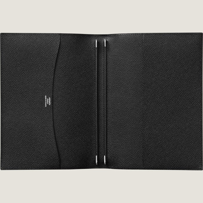 Noir Globe-trotter Agenda Cover