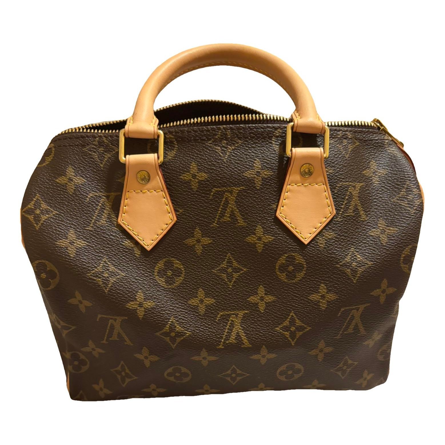 Speedy leather handbag