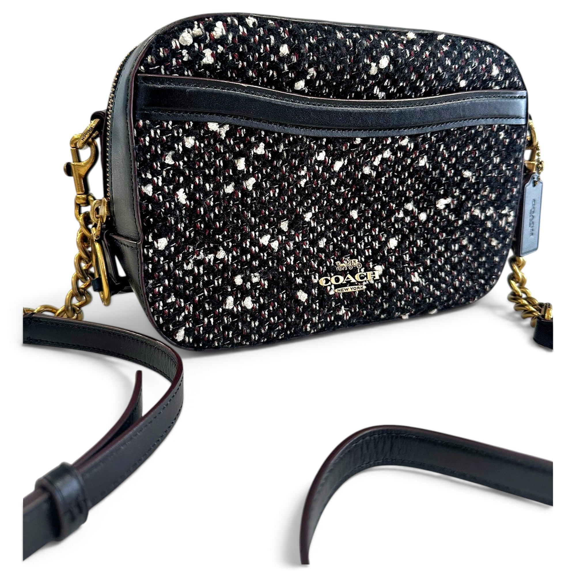 Leather crossbody bag