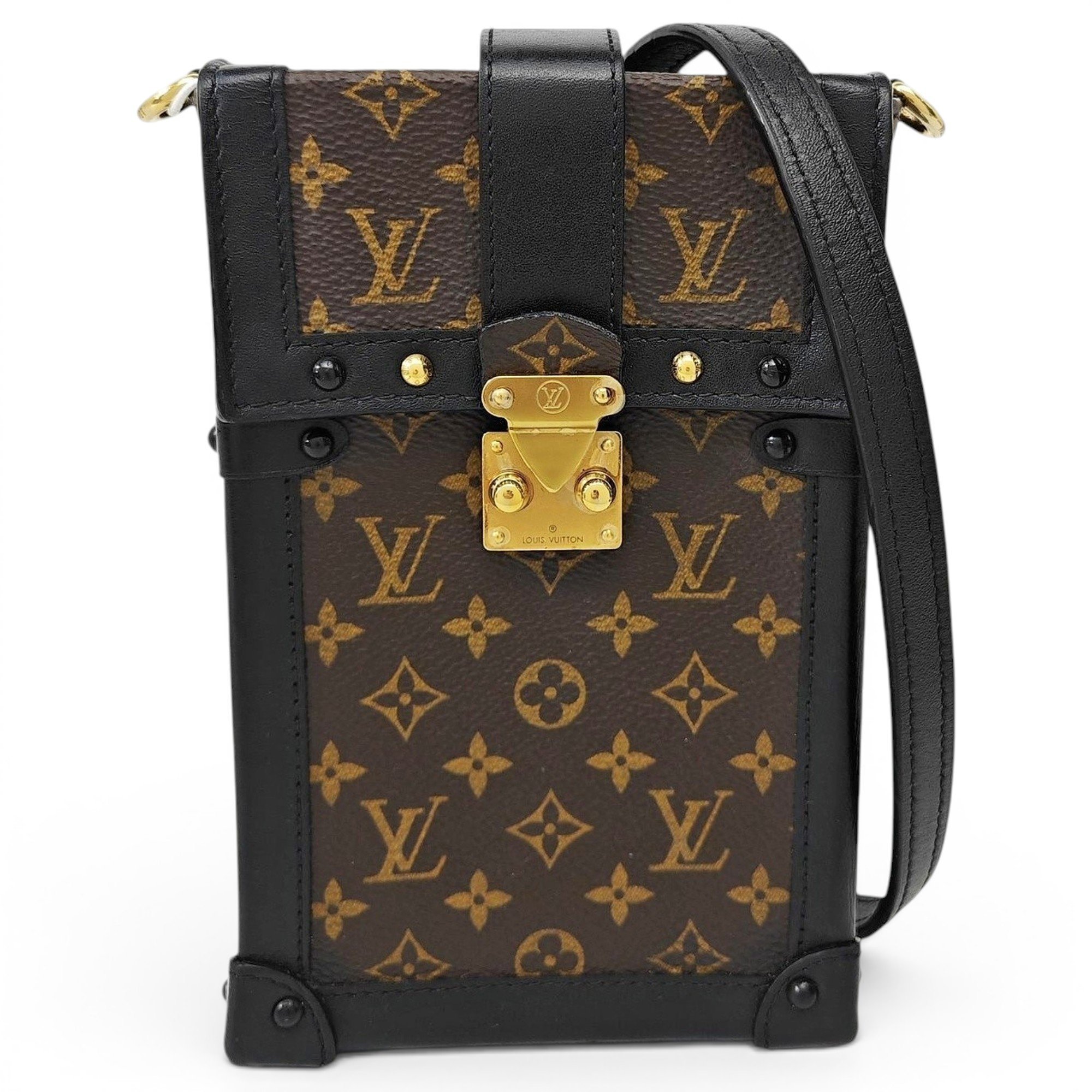 City Trunk leather handbag