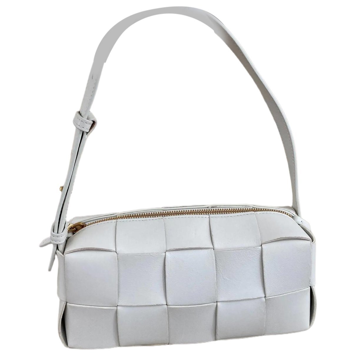 Cassette leather handbag