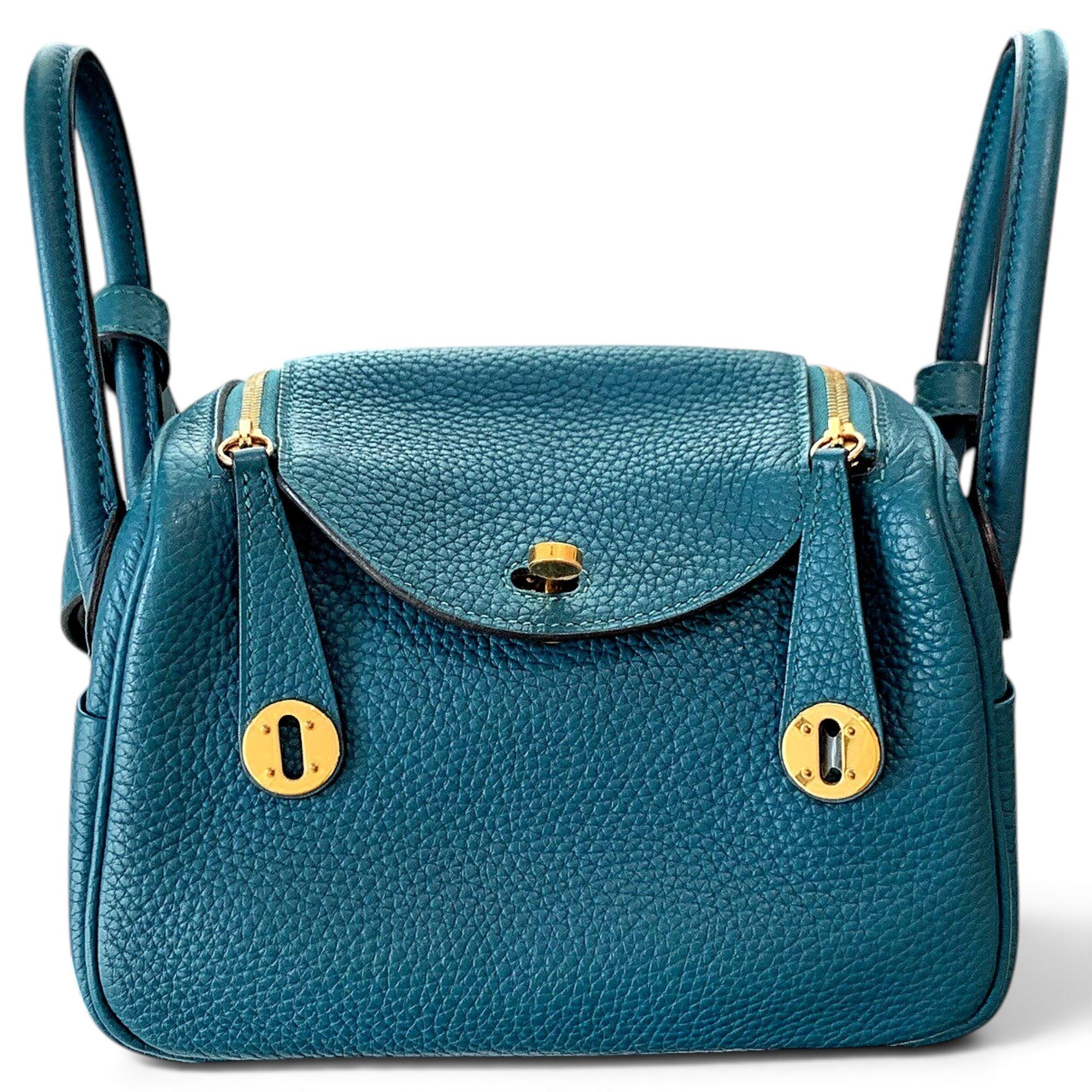 Lindy leather handbag