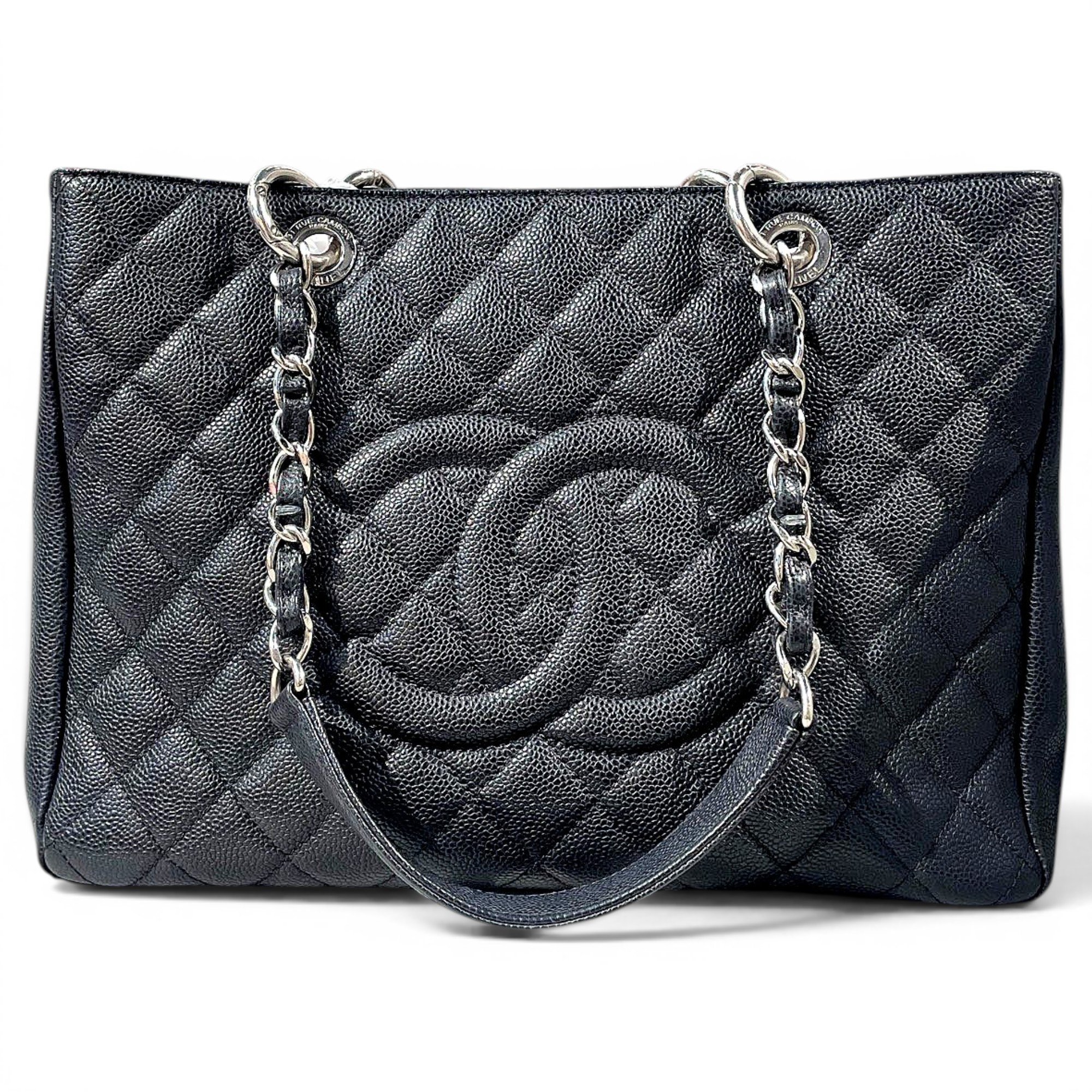 Grand shopping leather tote