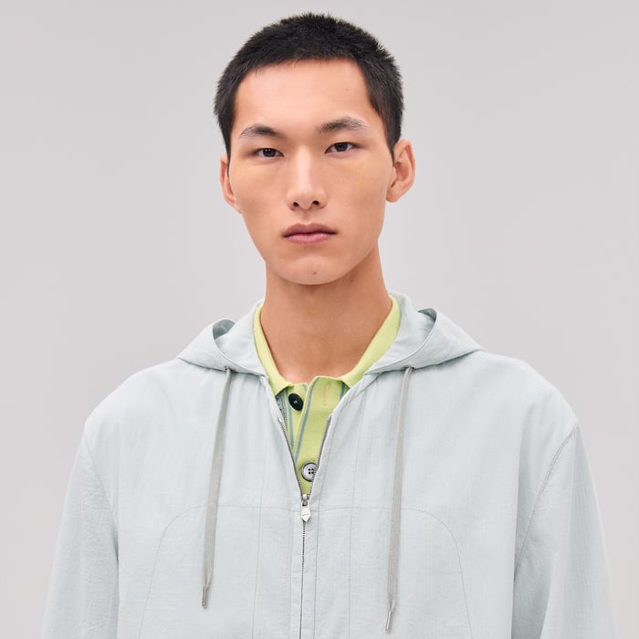 Brume Zipped Hooded Jacket